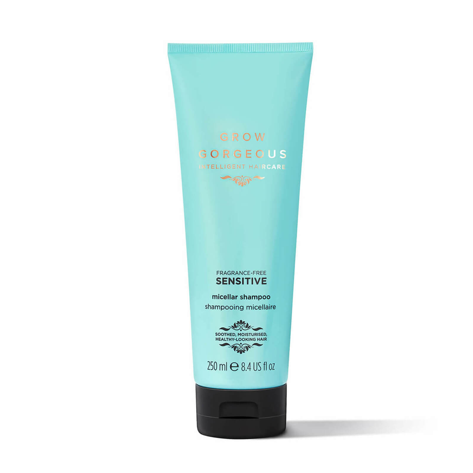 Click to view product details and reviews for Grow Gorgeous Sensitive Micellar Shampoo 250ml.