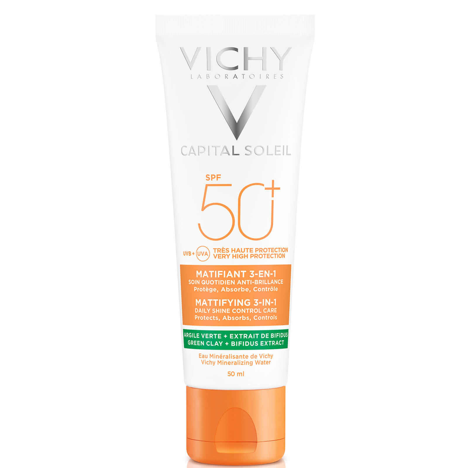 Photos - Sun Skin Care Vichy Capital Soleil Mattifying 3-in-1 SPF50+ 50ml MB232700 