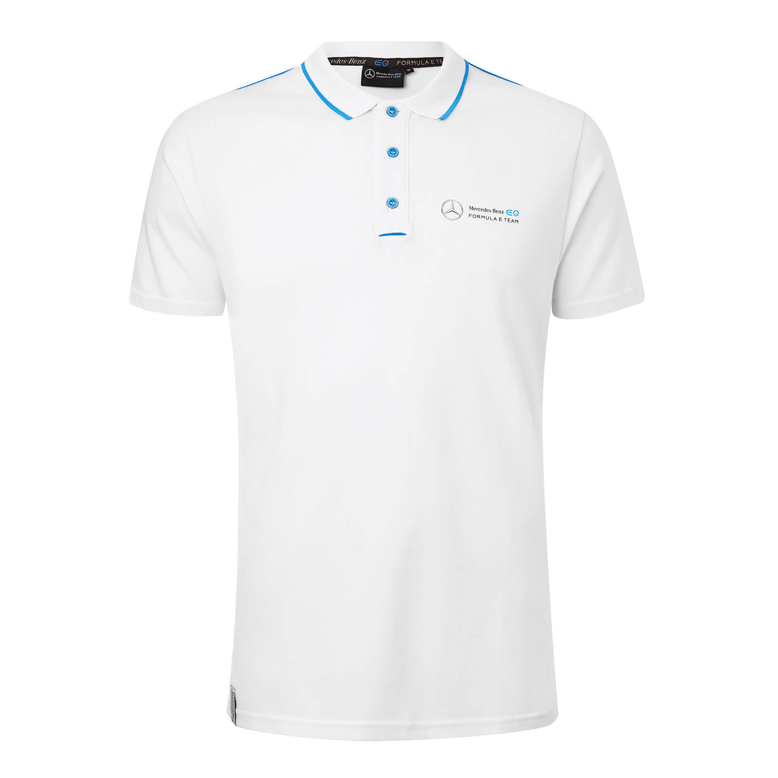 

2020 Men's White Buttoned Polo Shirt - XL