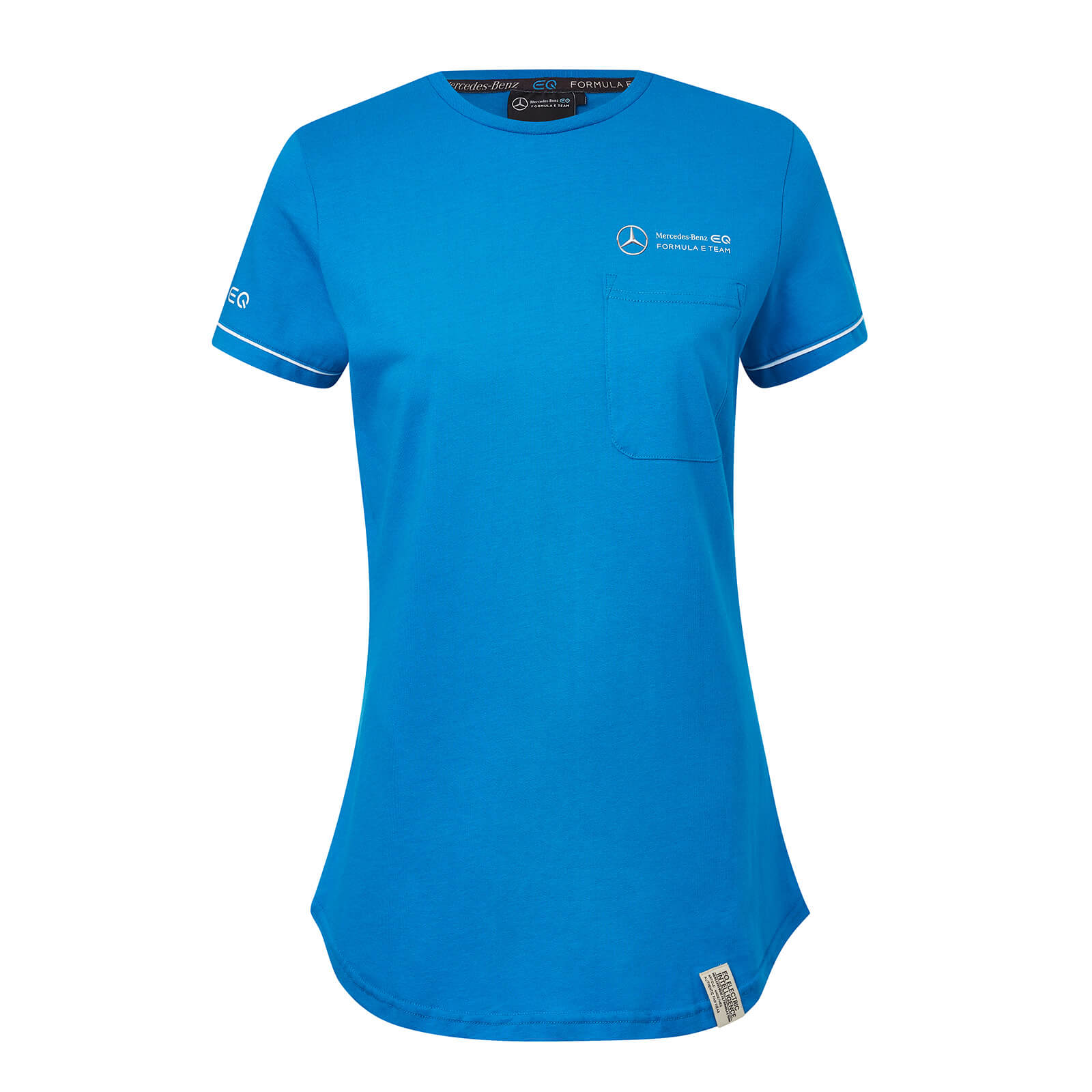 

Women's Blue Pocket T-Shirt - M