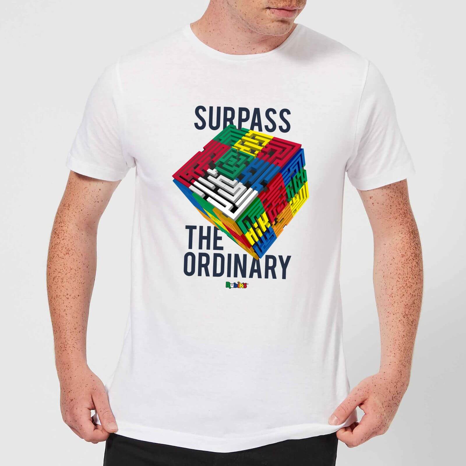 

Surpass The Ordinary Men's T-Shirt - White - L - Blanc