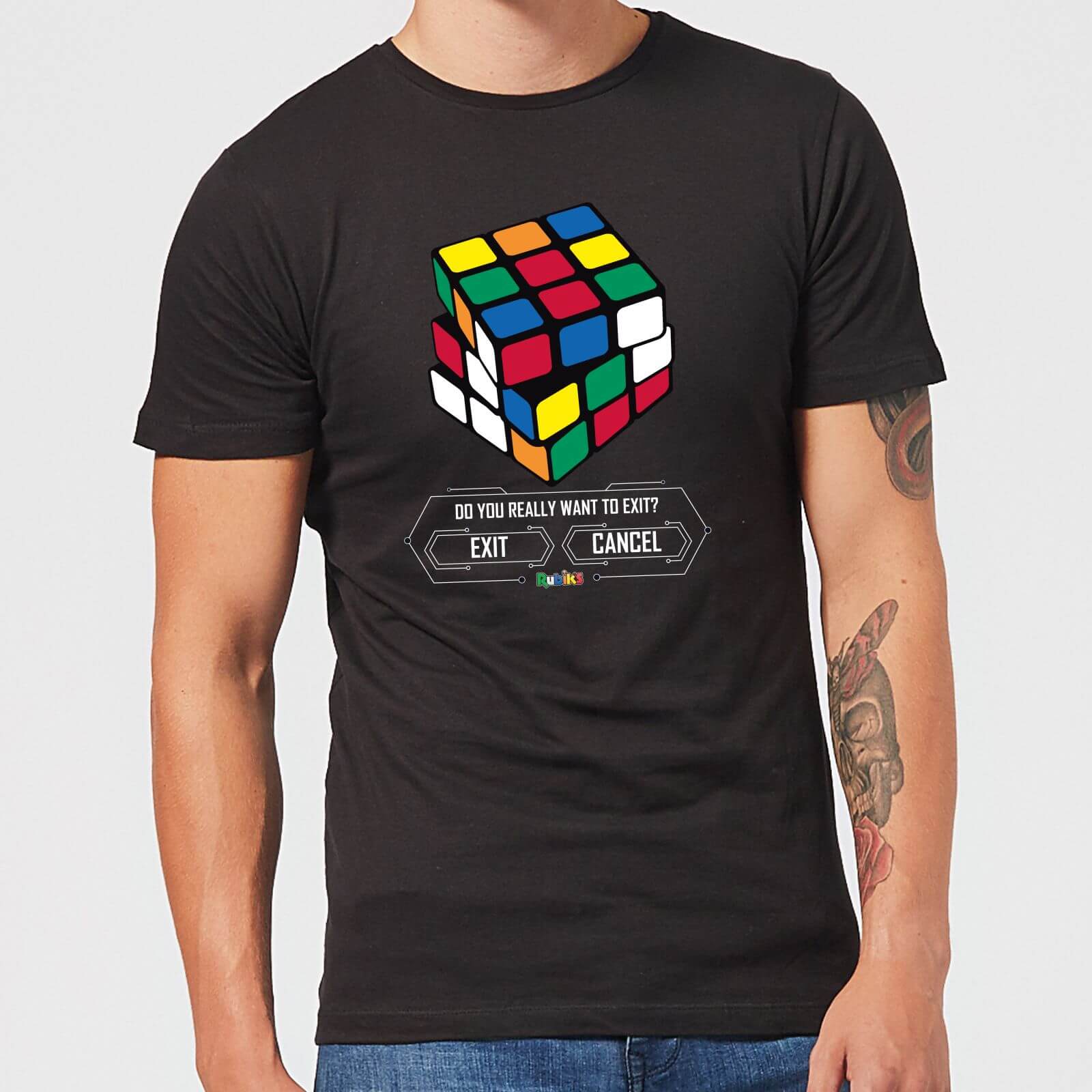 

Do You Want To Exit Men's T-Shirt - Black - M - Noir