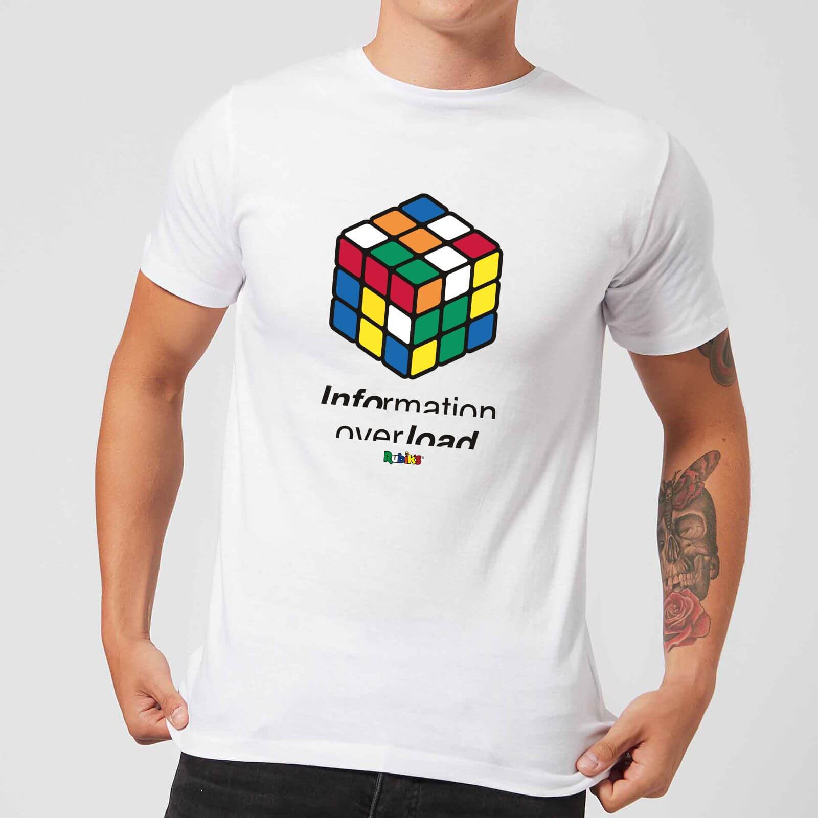 Information Overload Men's T-Shirt - White - S - White