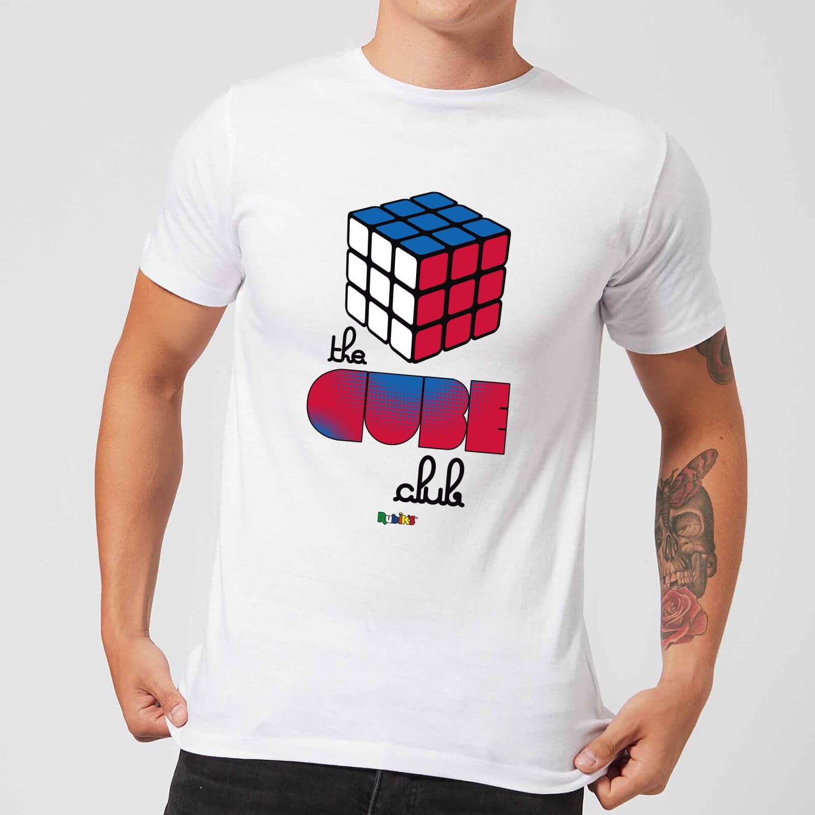 The Cube Club Men's T-Shirt - White - 5XL - Blanc