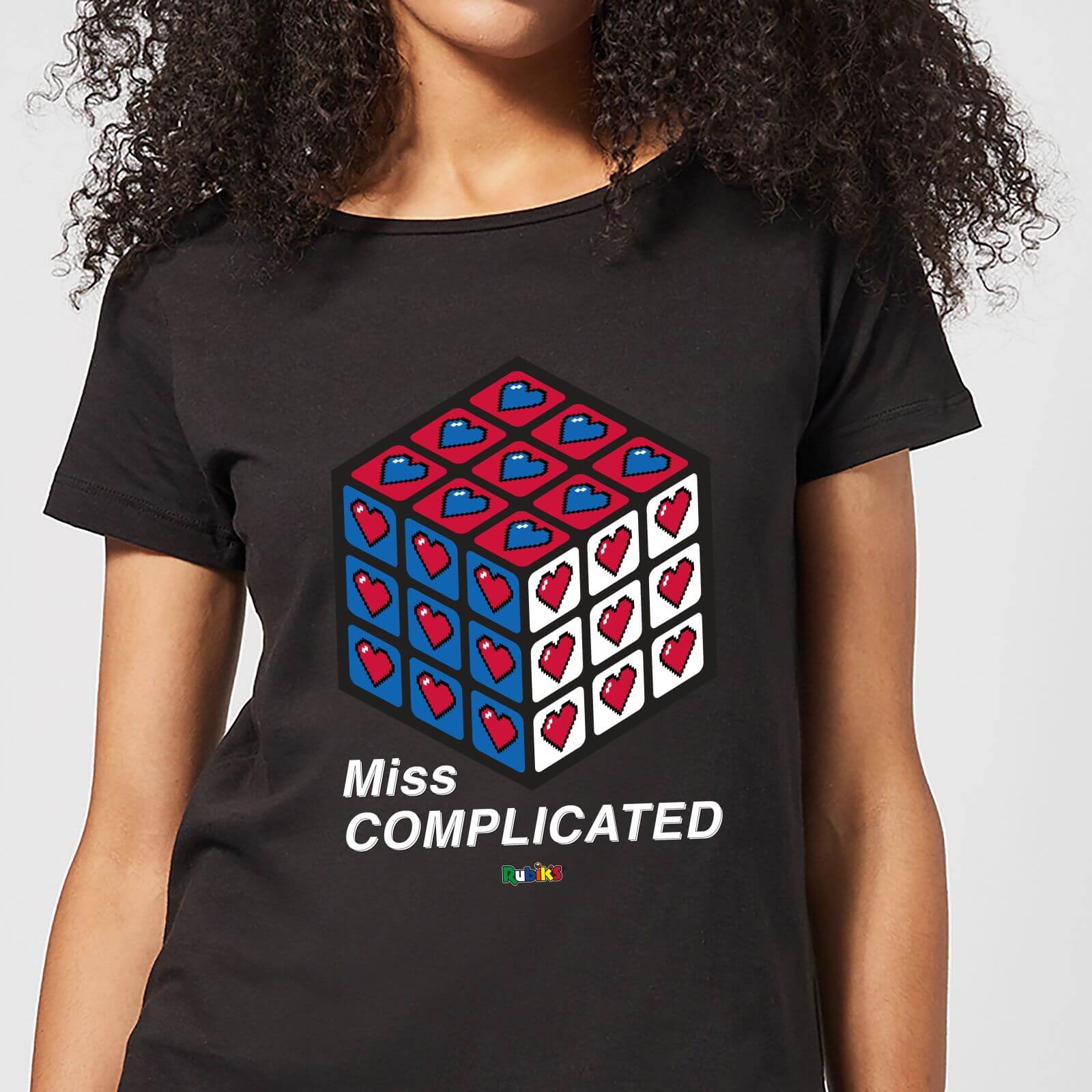 

Miss Complicated Love Cube Women's T-Shirt - Black - M - Noir