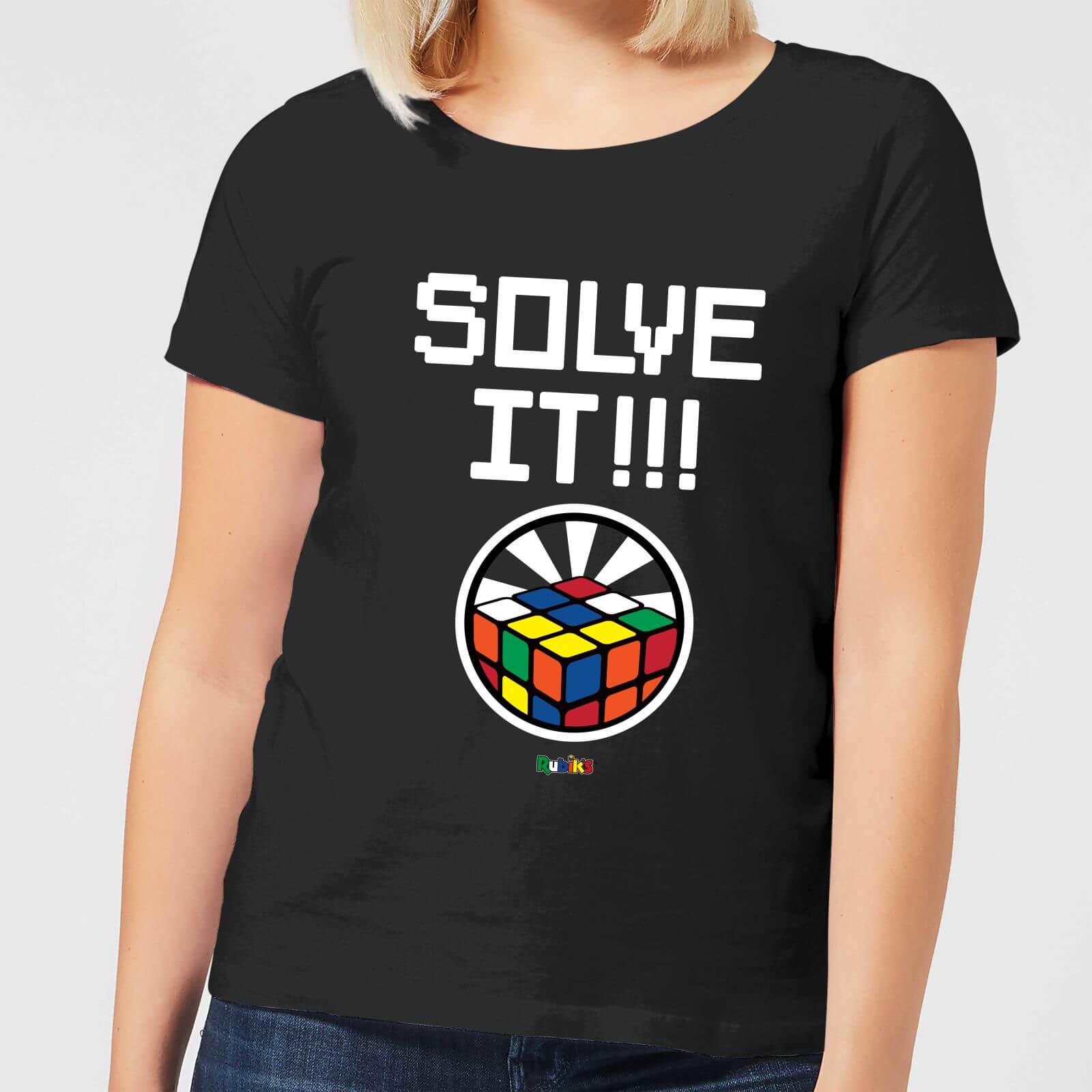 

Solve It!!! Cube Glow Women's T-Shirt - Black - L - Noir