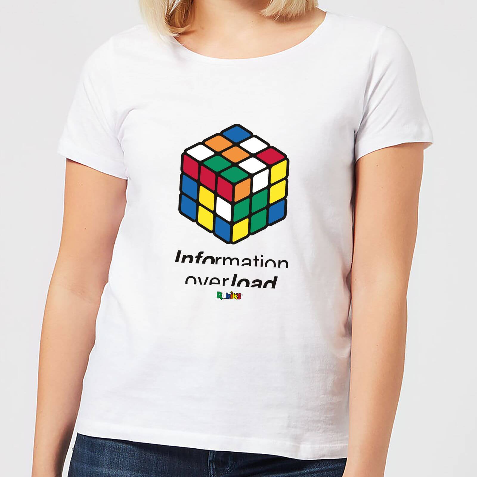 

Information Overload Women's T-Shirt - White - XXL - Blanc
