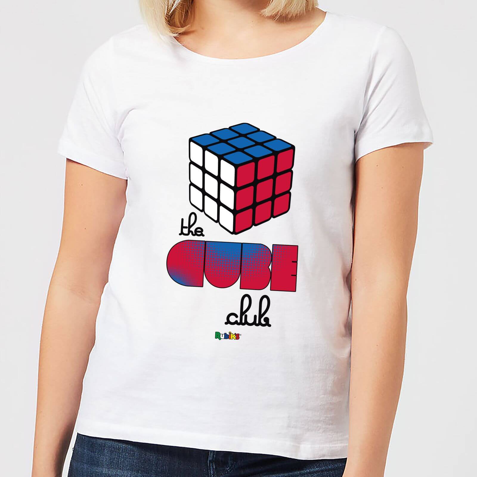 

The Cube Club Women's T-Shirt - White - L - Blanc