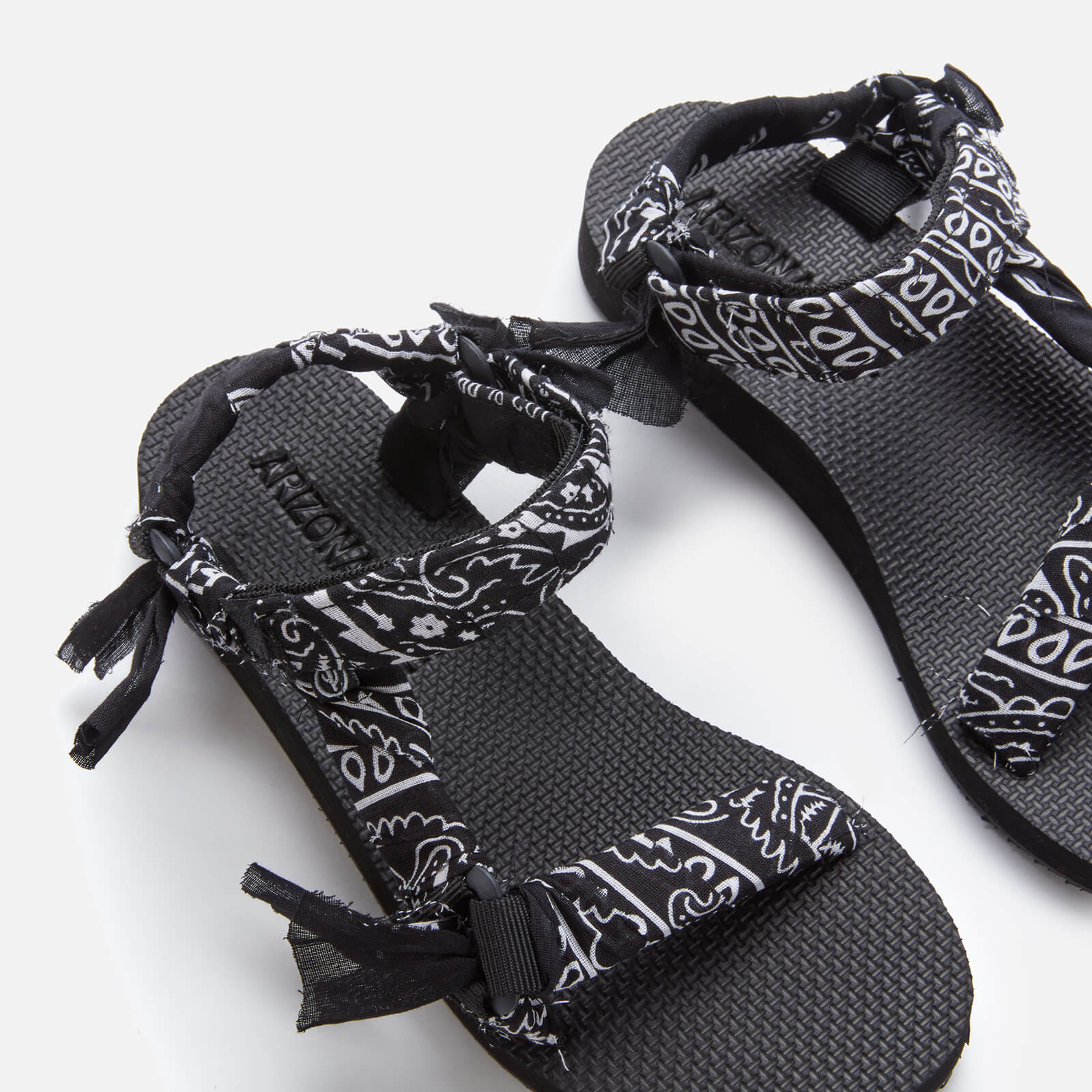 Arizona Love Women's Trekky Bandana Sandals - Black - Uk 4 Tkblk Womens Footwear, Black