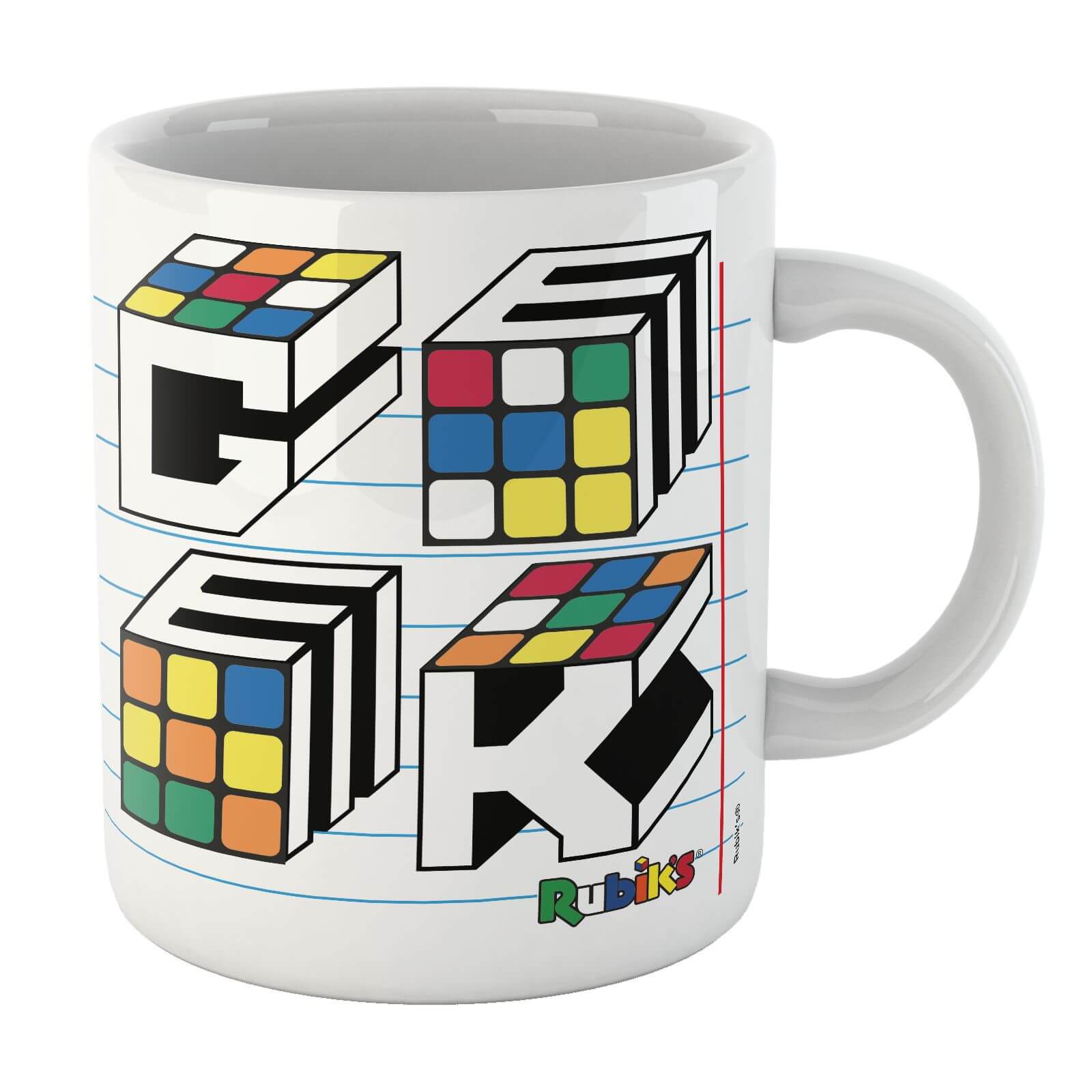 

Geek Cube Lined Paper Mug