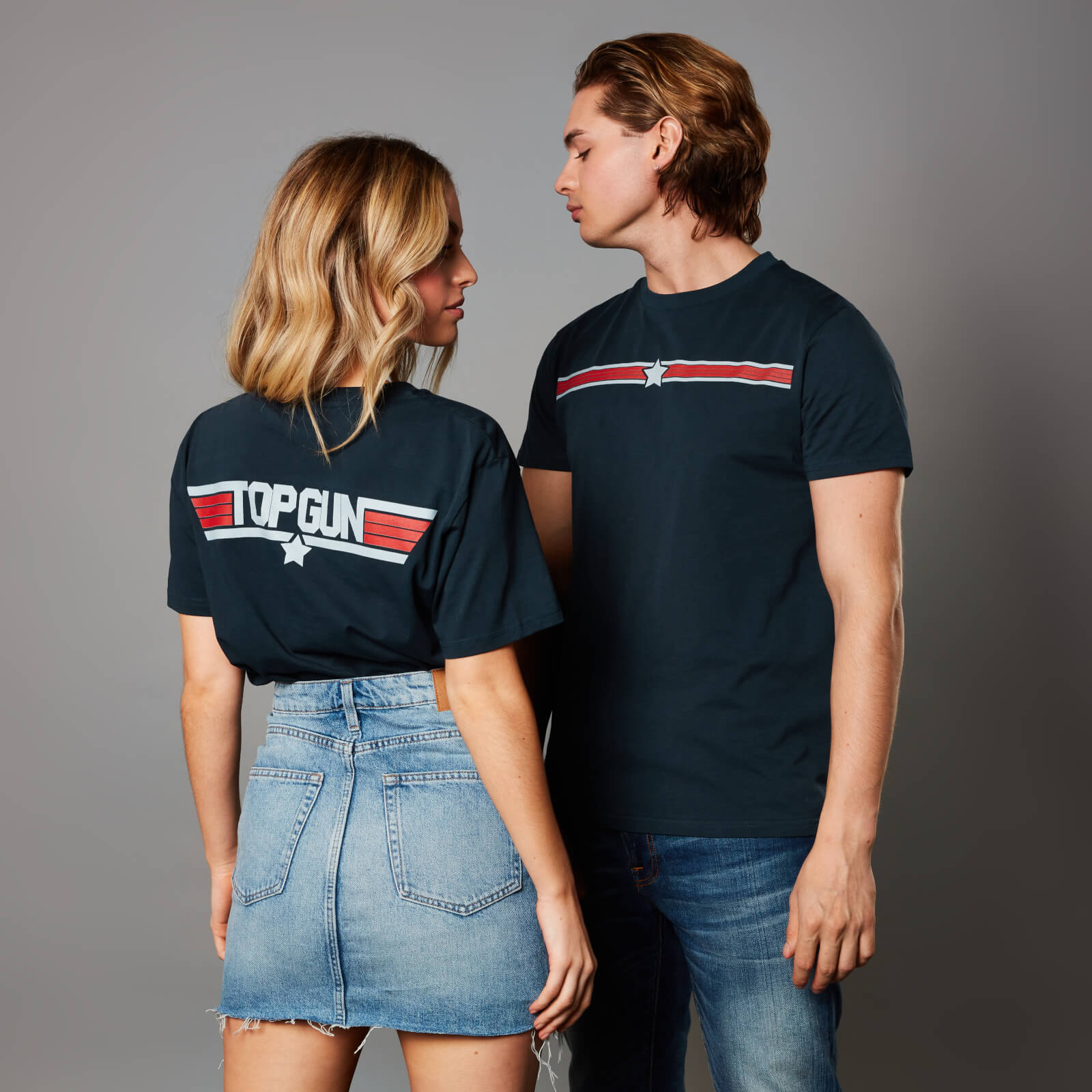 Top Gun Unisex T-Shirt - Navy - XL - Navy