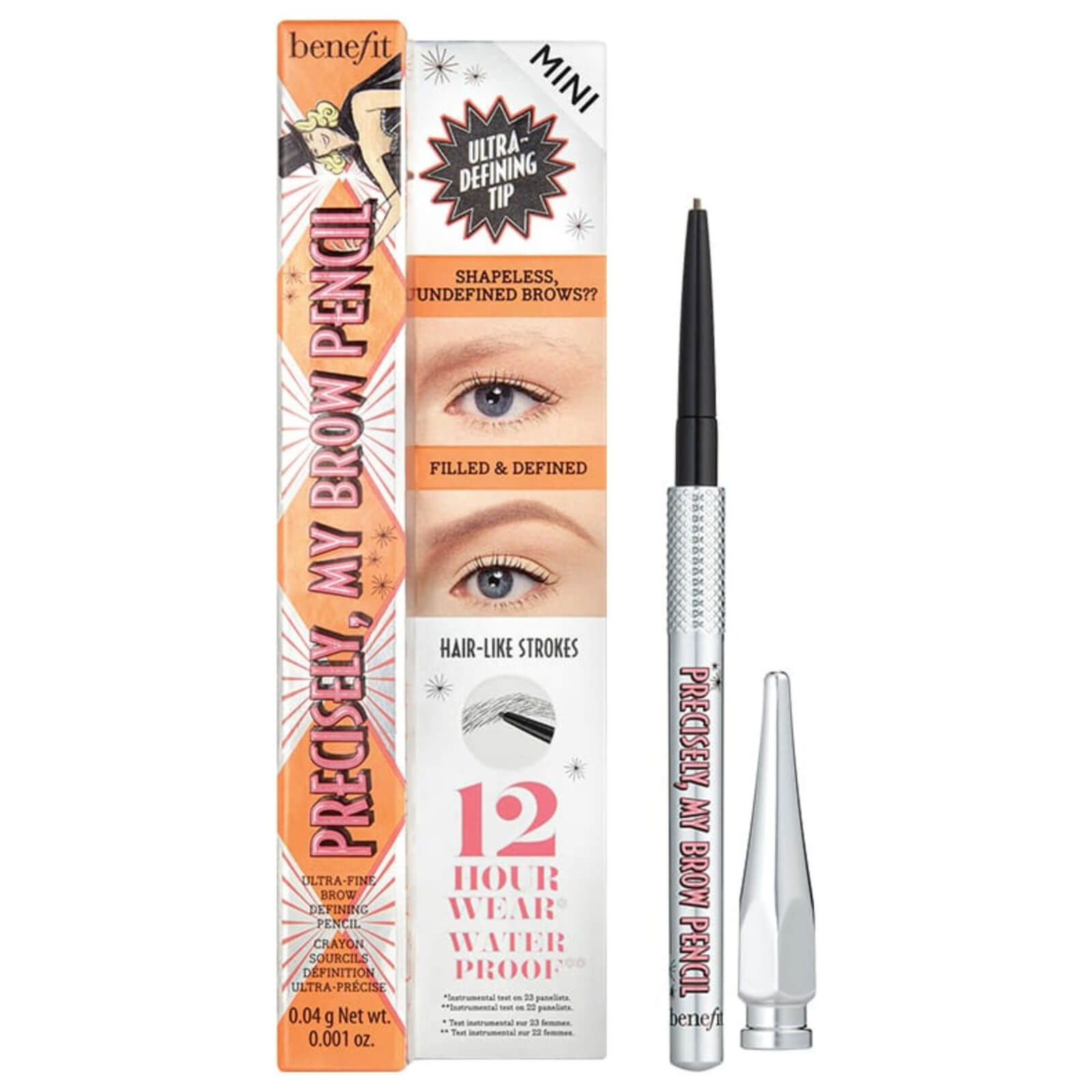 benefit Precisely, My Brow Pencil Mini (Various Shades) - Cool Grey