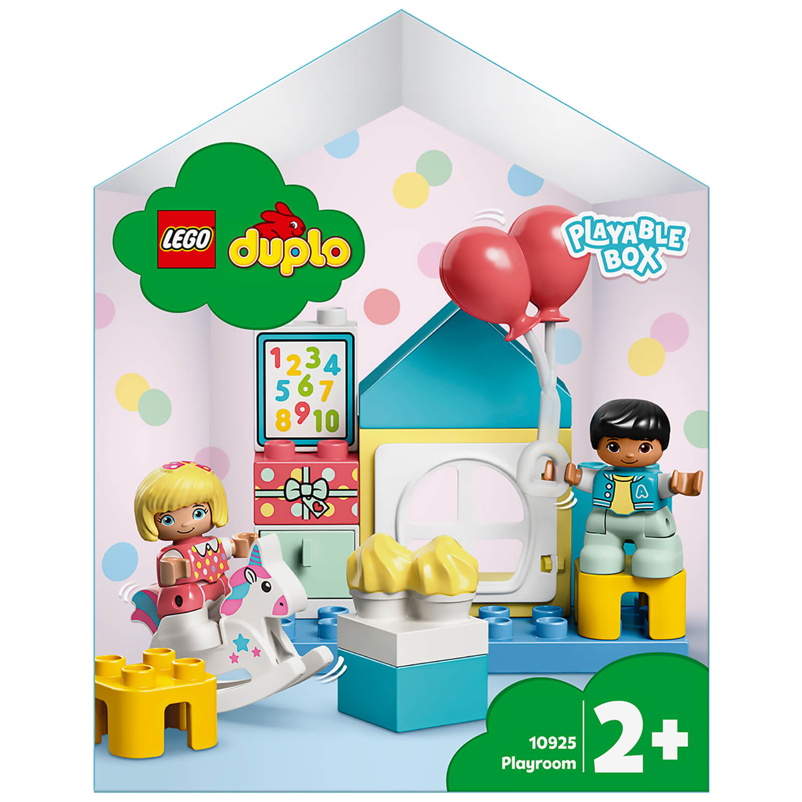 LEGO DUPLO Town: Caja de la casa de muñecas para jugar (10925)