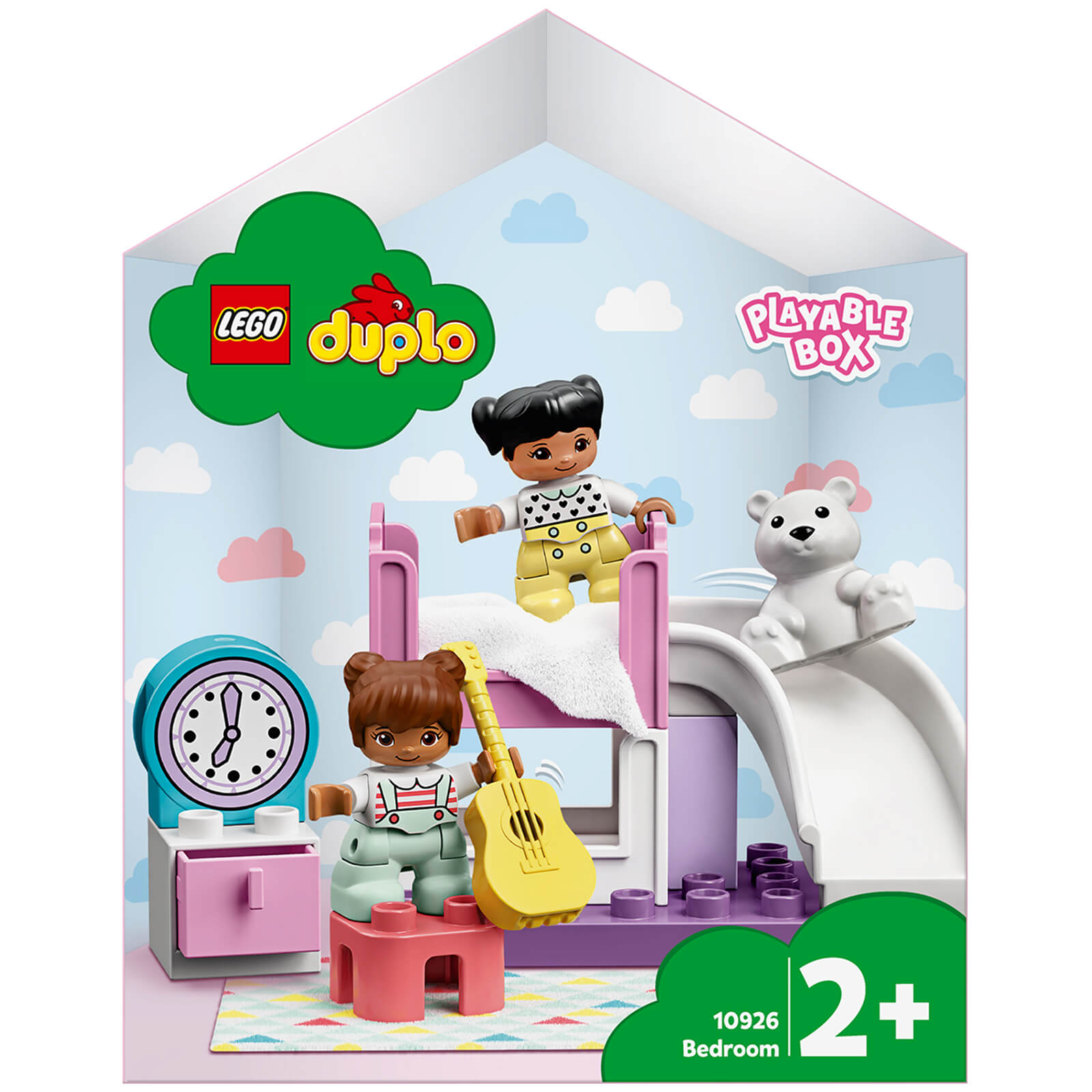 LEGO DUPLO Town: Caja de la casa de muñecas para jugar en el dormitorio (10926)