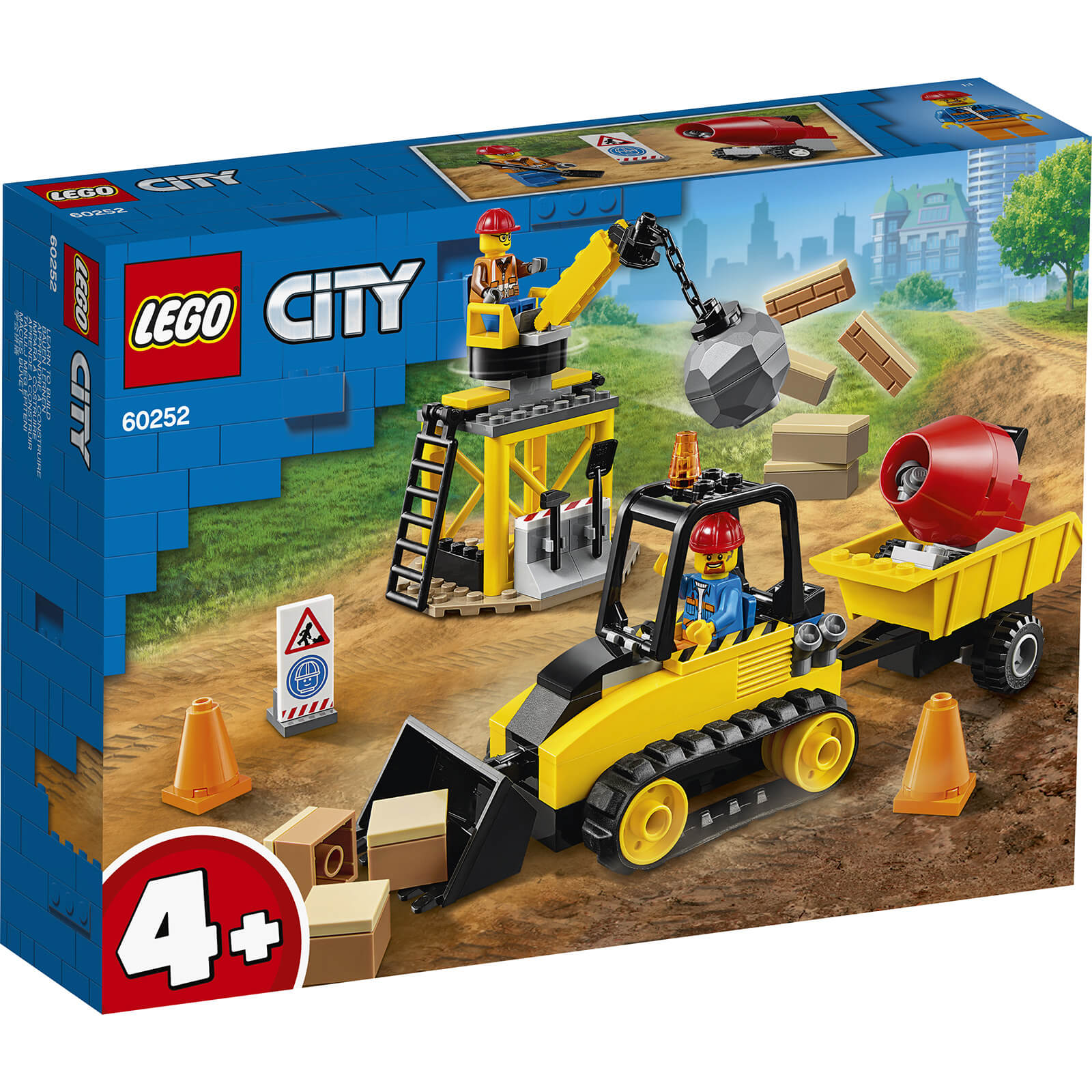LEGO City 60252 Construction Bulldozer