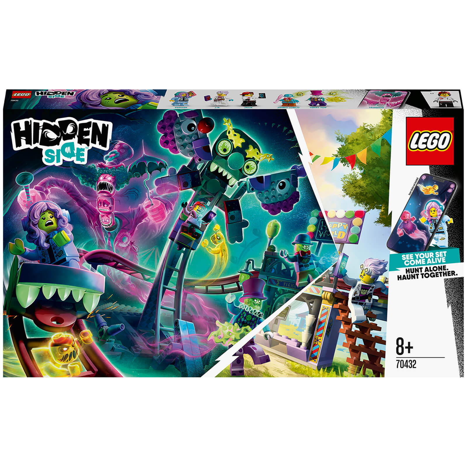 Image of LEGO Hidden Side: Haunted Fairground AR Games App Set (70432)