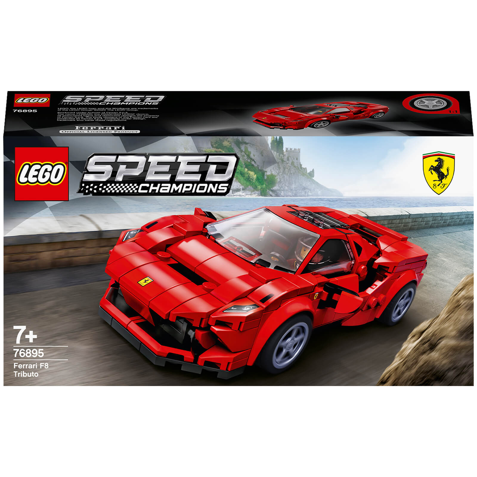LEGO Speed Champions: Ferrari F8 Tributo Car Set (76895)
