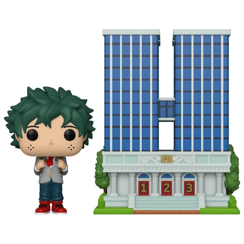 My Hero Academia U.A. High School with Deku in Uniform Pop! Town