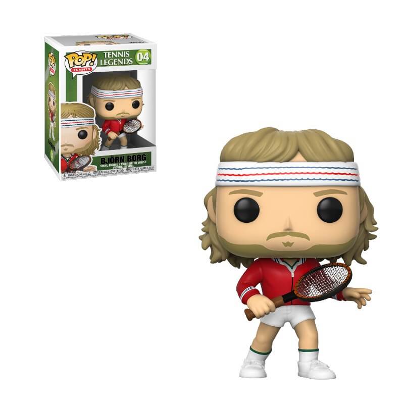 Tennis Legends Bjorn Borg Pop! Vinyl Figure