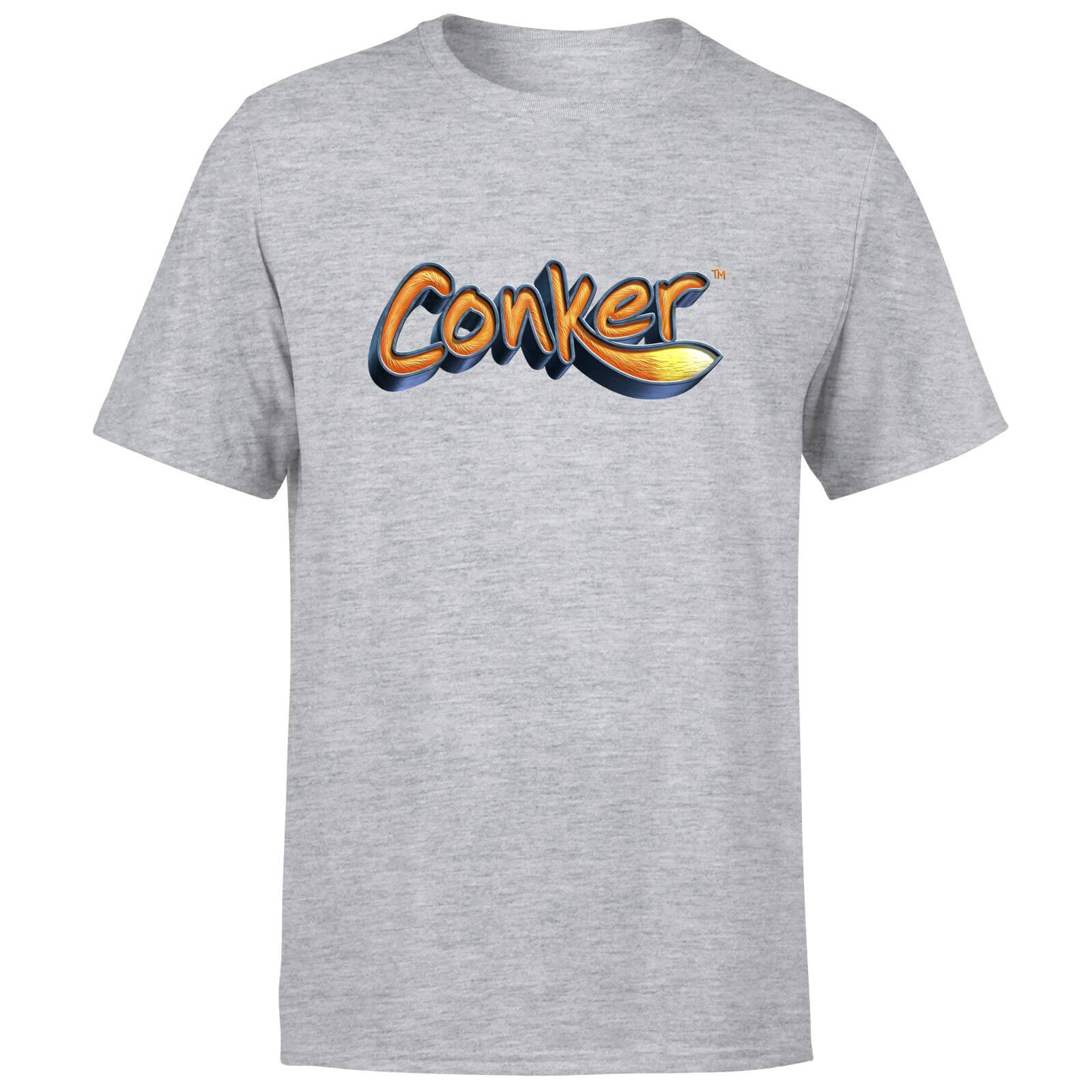 Conker Logo T-Shirt - Grey - XS