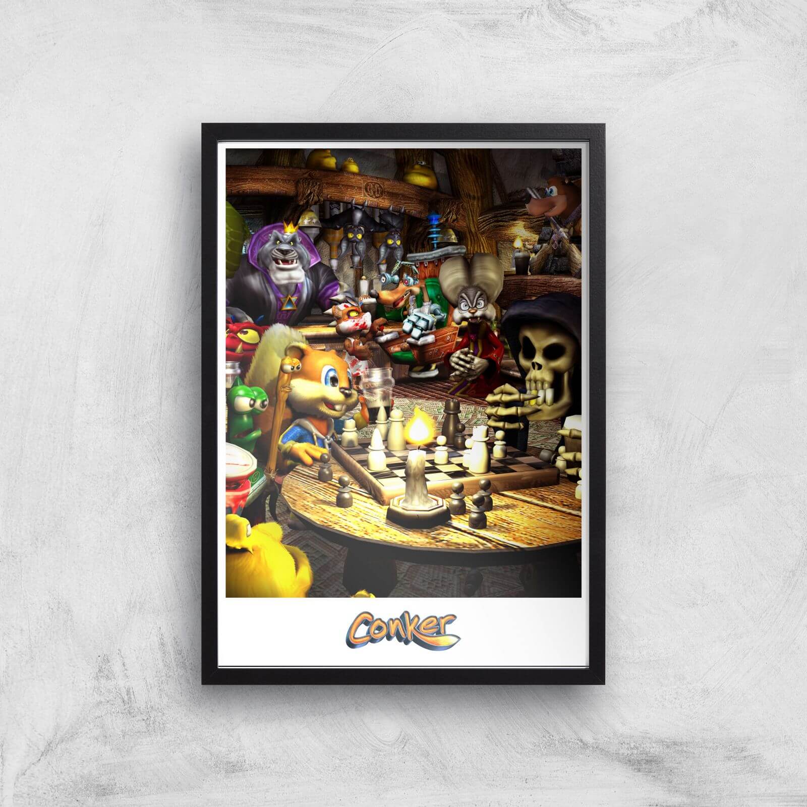 

Conker Character Giclee Art Print - A3 - Print Only