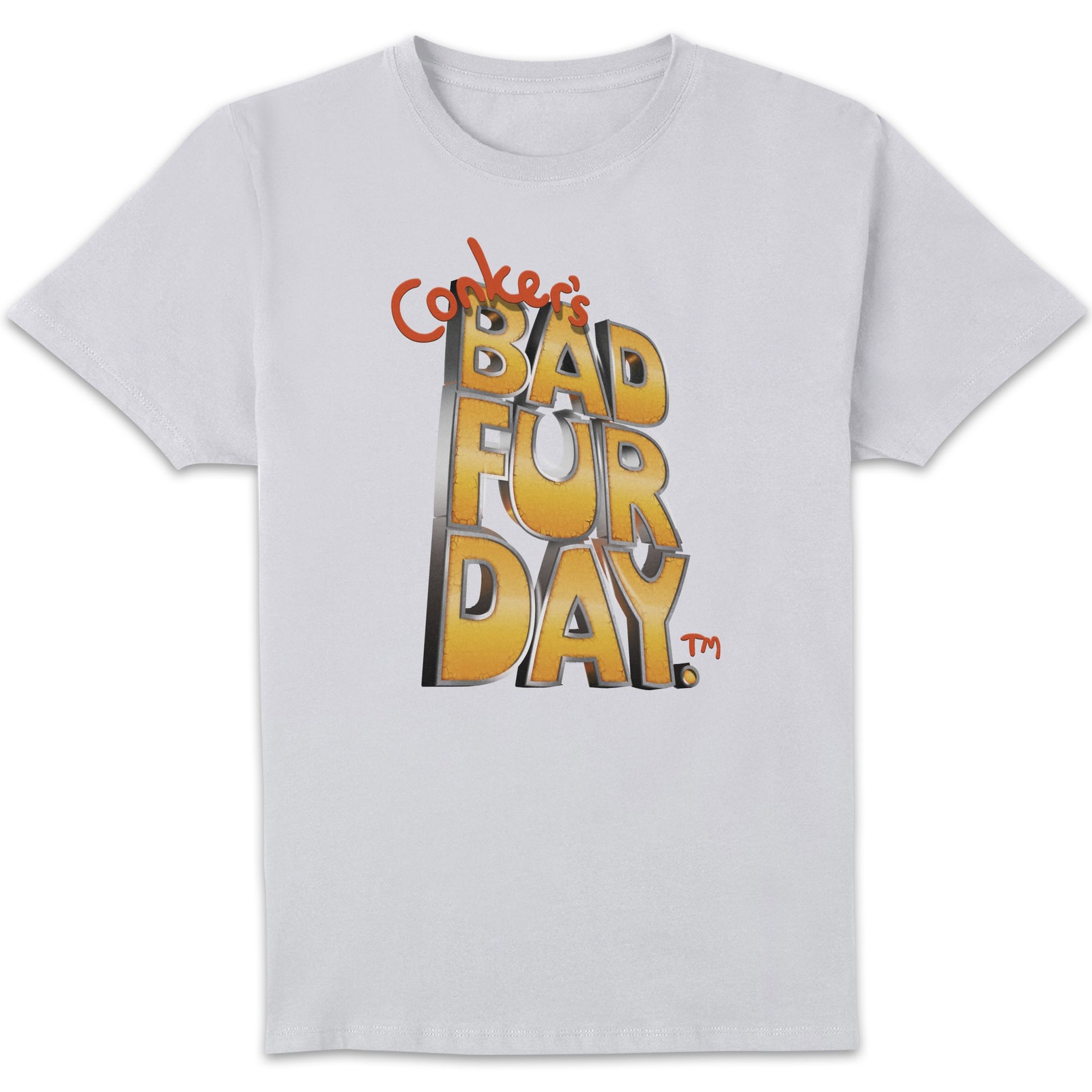 Conker Bad Fur Day Unisex T-Shirt - White - 5XL