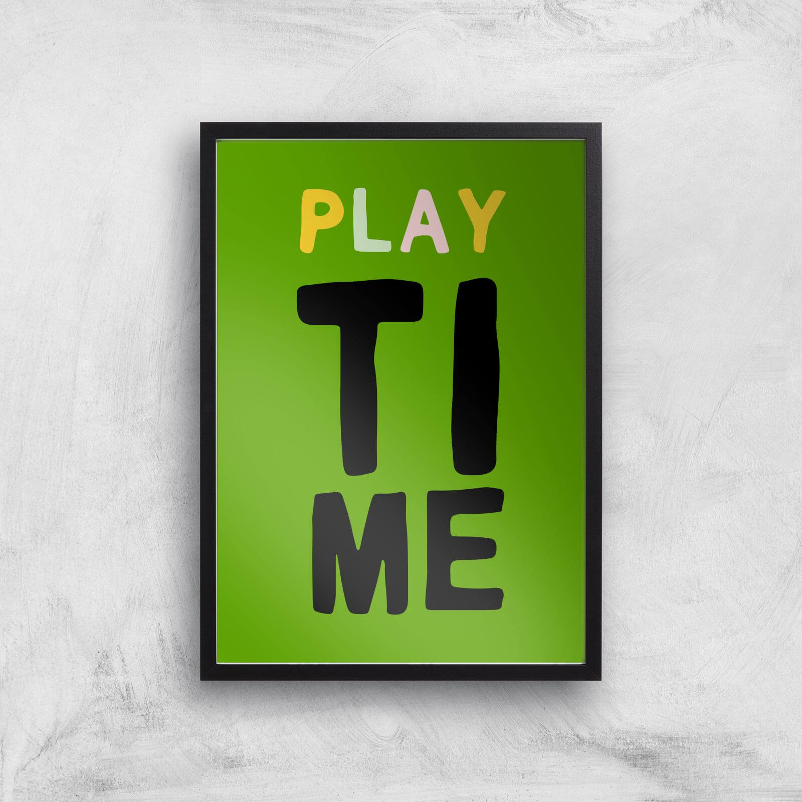 Playtime Art Print - A2 - Black Frame