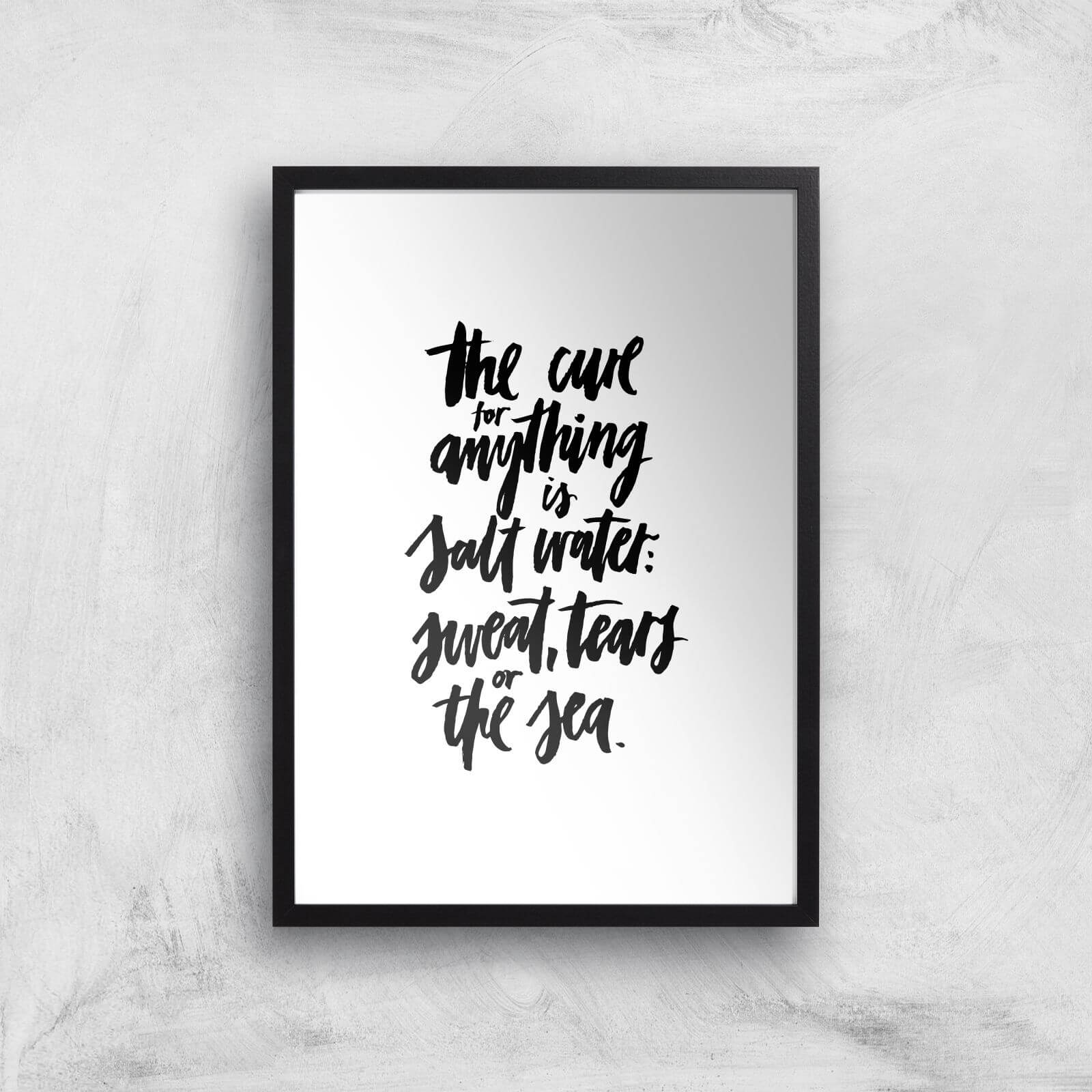 PlanetA444 The Cure Art Print - A2 - Black Frame