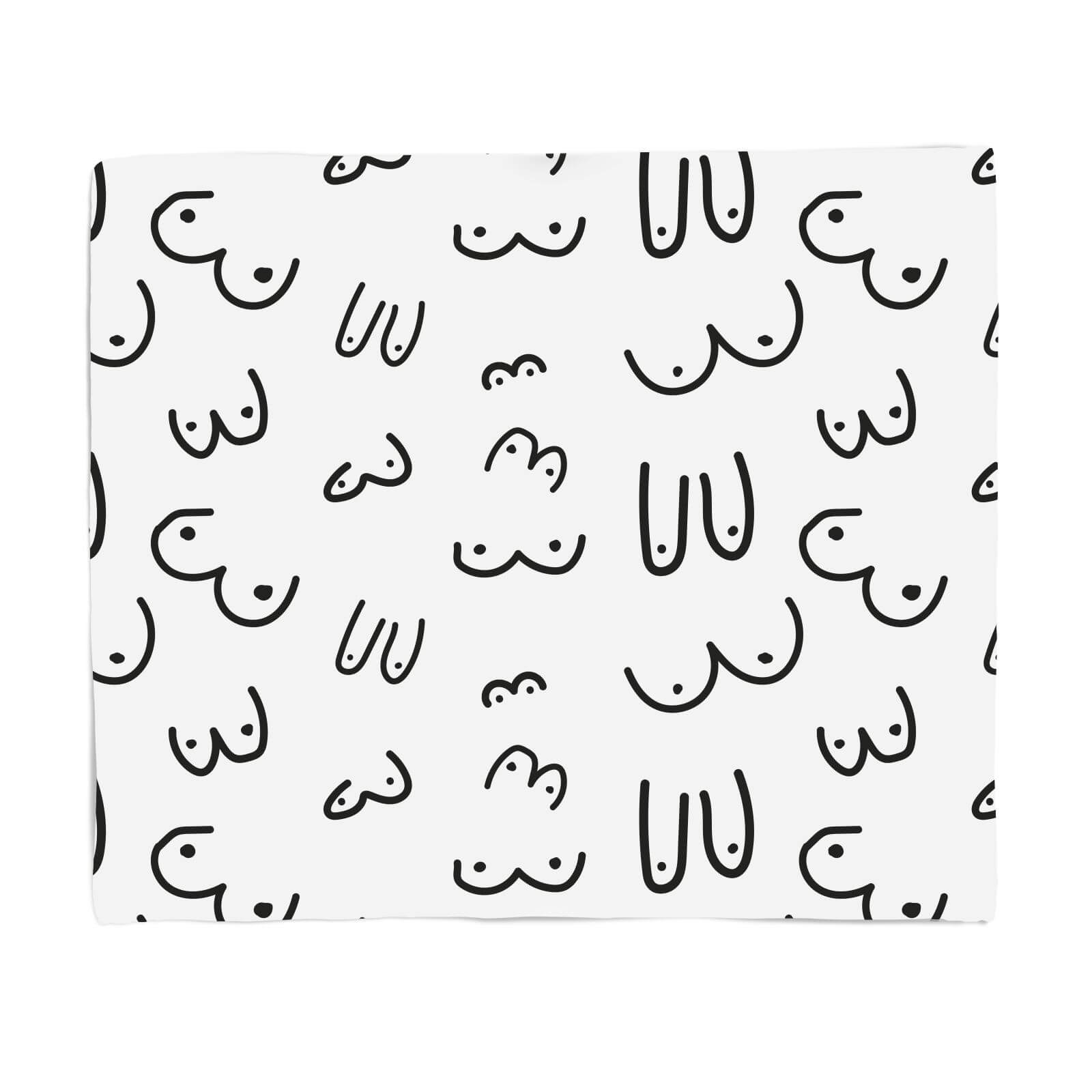 Boobs Fleece Blanket - S