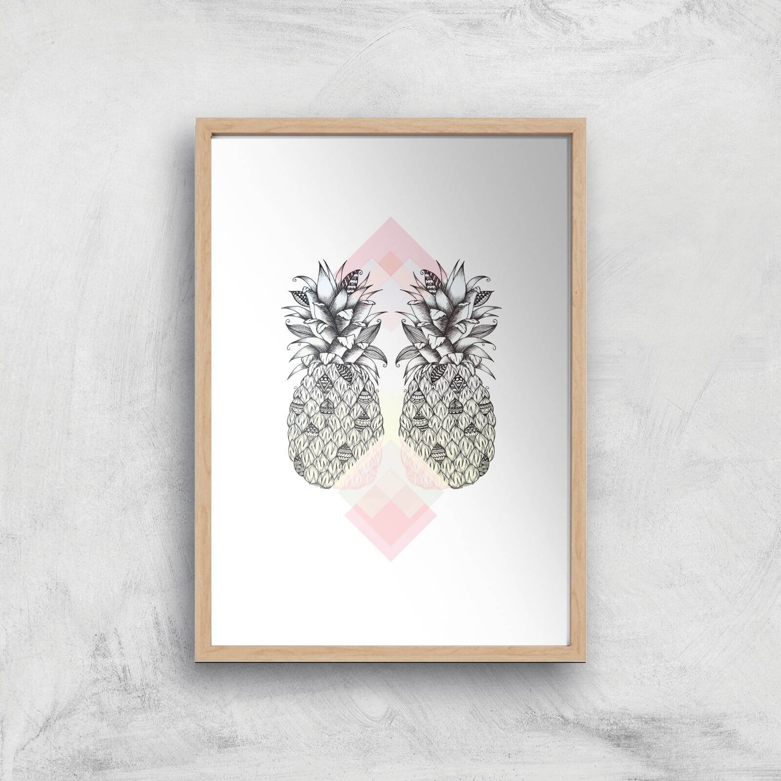 Tropical Art Print - A2 - White Frame