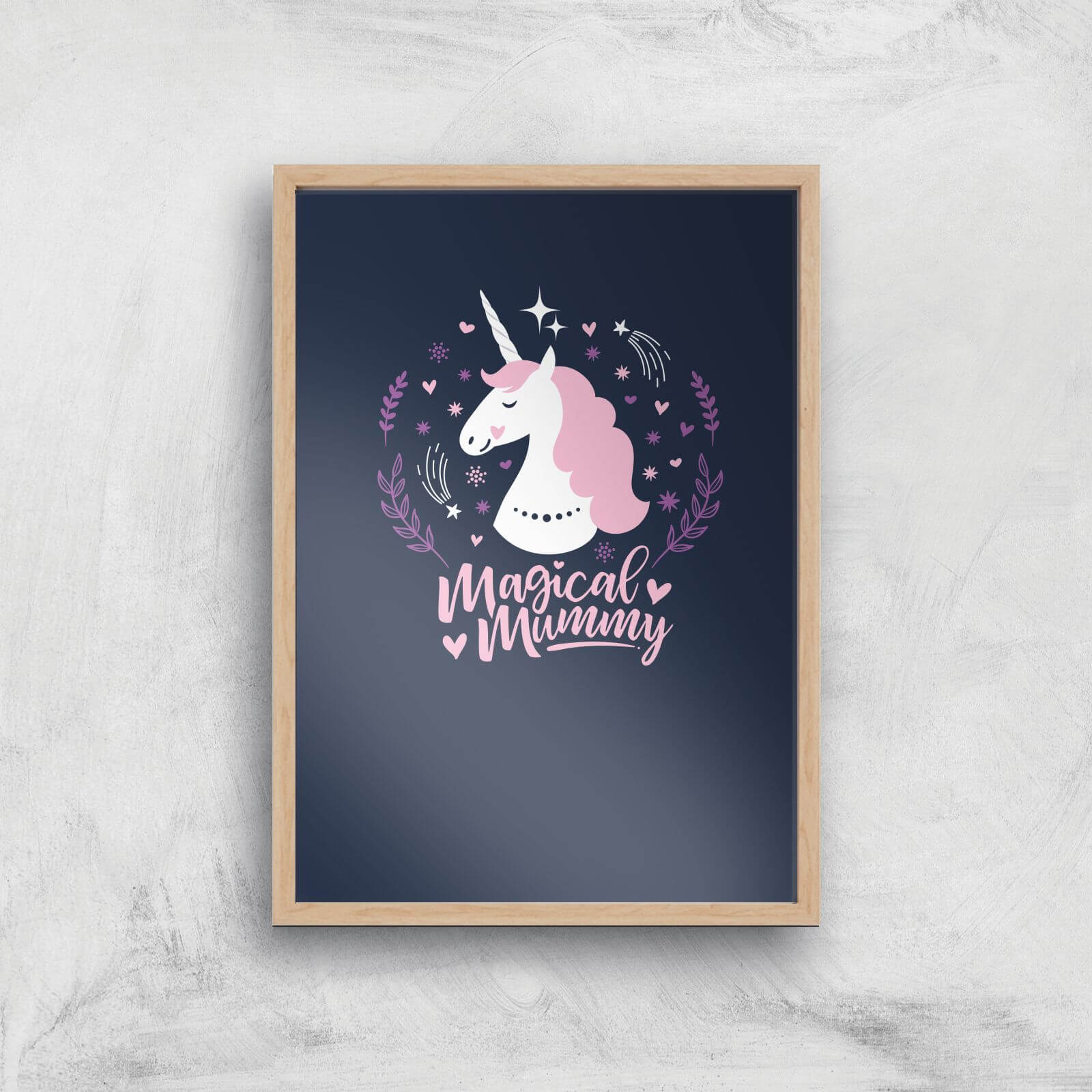 Magical Mummy Art Print - A2 - White Frame