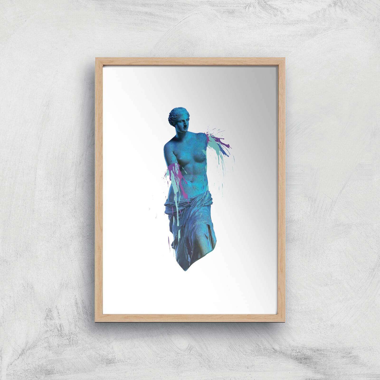 Ancient Accident Art Print - A2 - White Frame