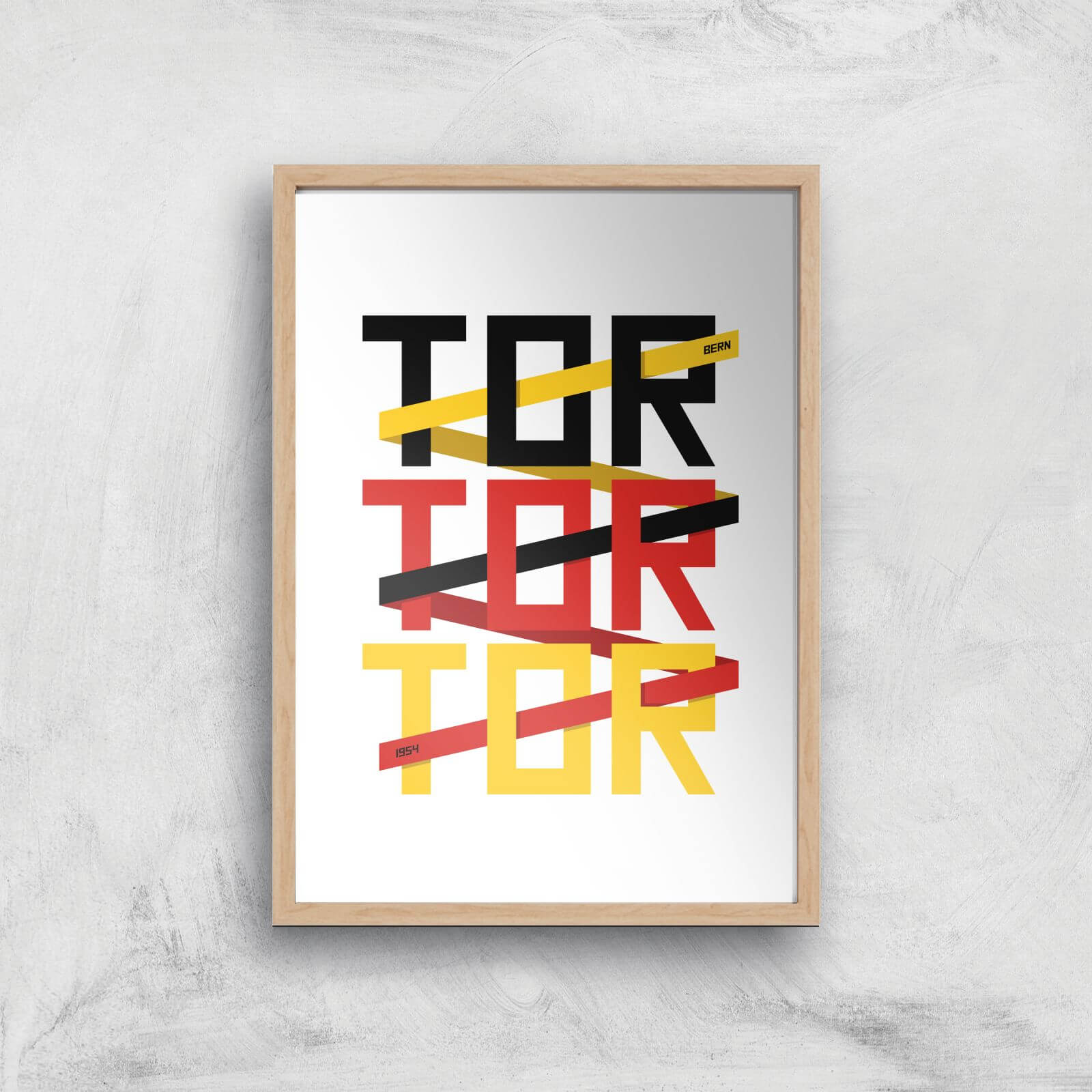 TOR TOR TOR Art Print - A2 - White Frame