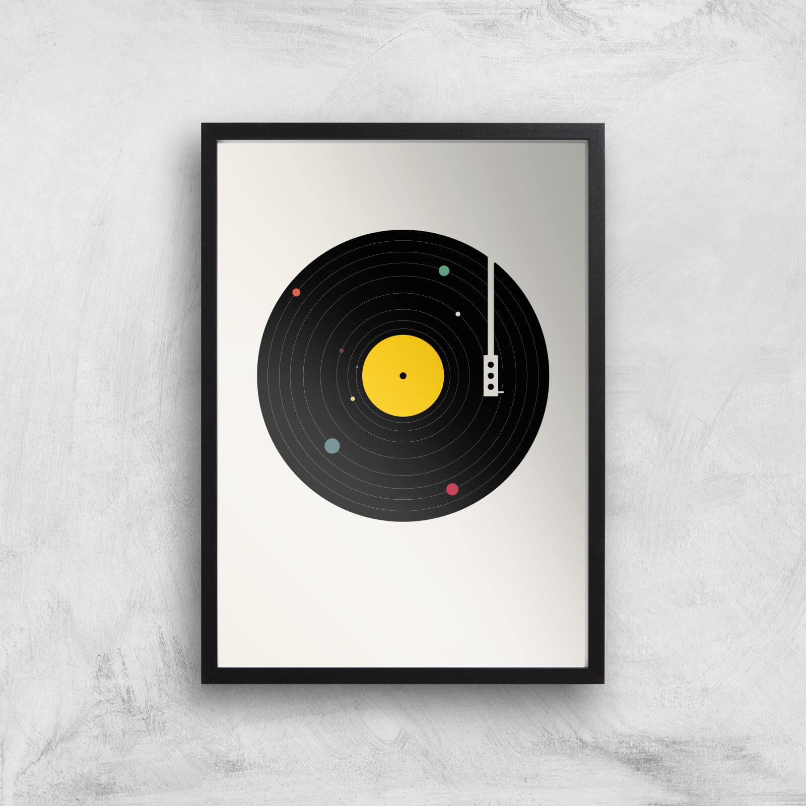 Florent Bodart Music Everywhere Art Print - A2 - Black Frame