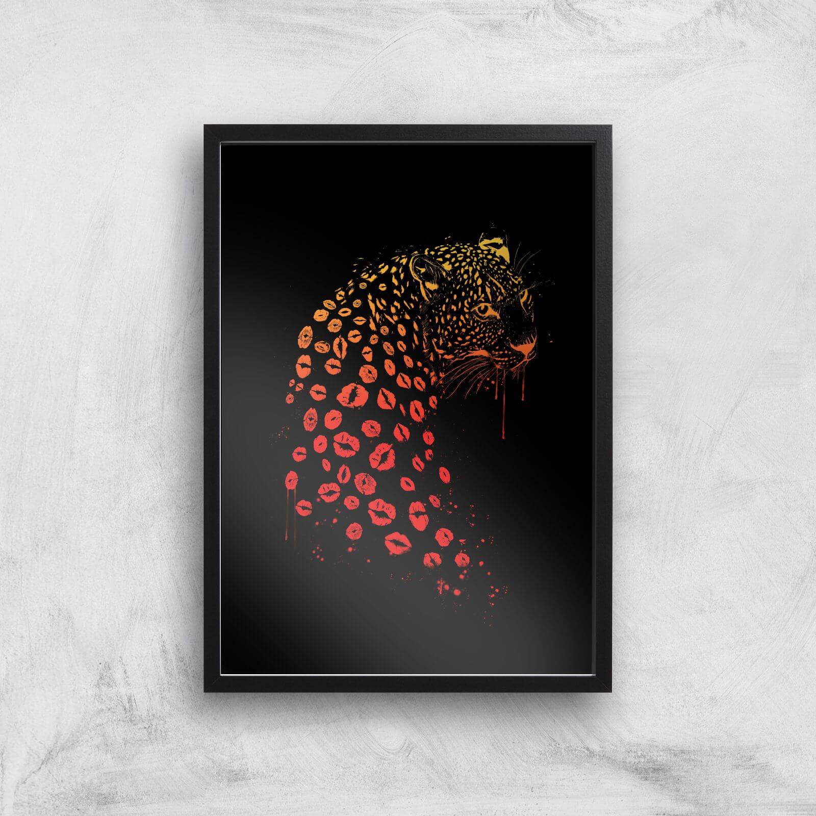 Balazs Solti Kisses Art Print - A2 - Black Frame