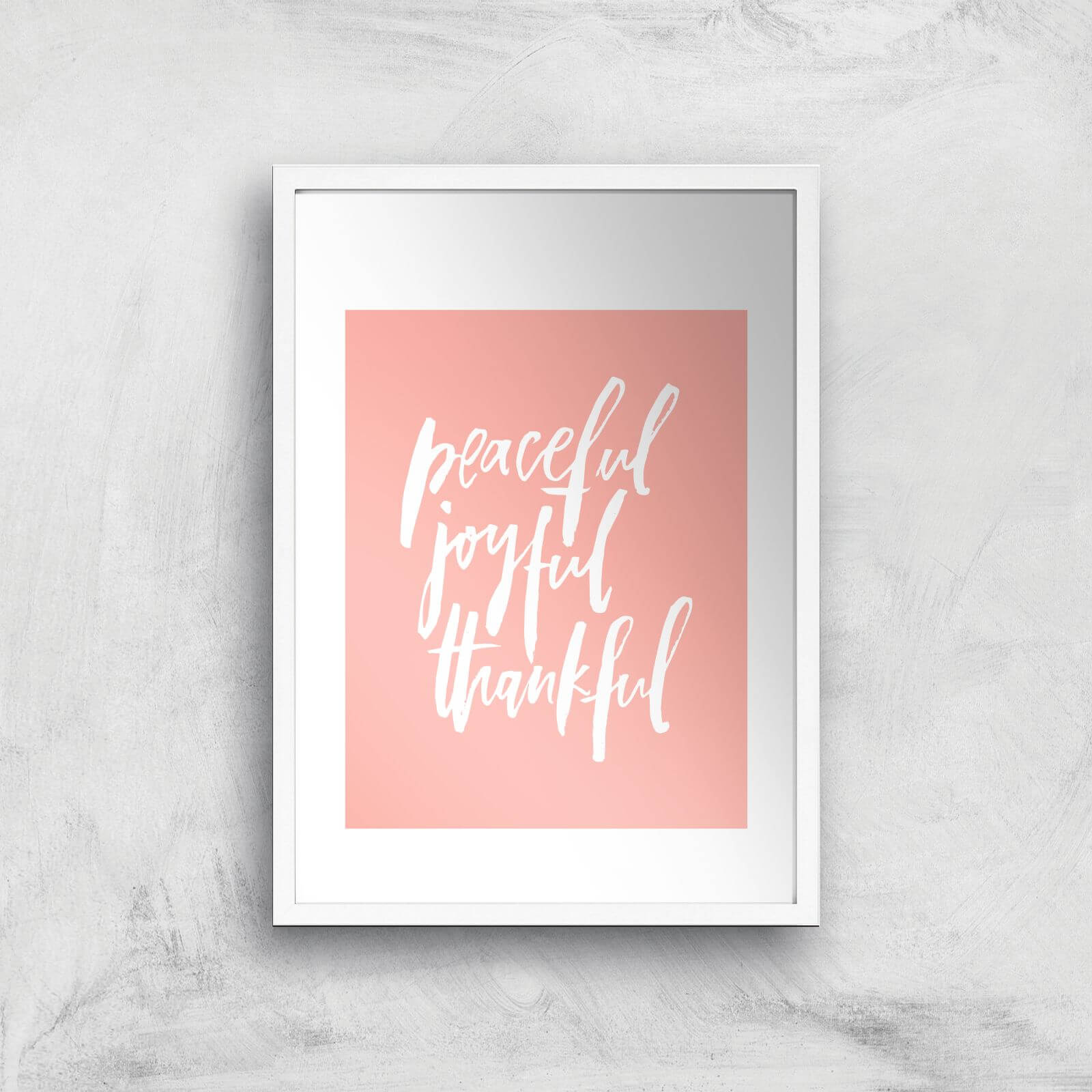 PlanetA444 Art Print - A2 - White Frame