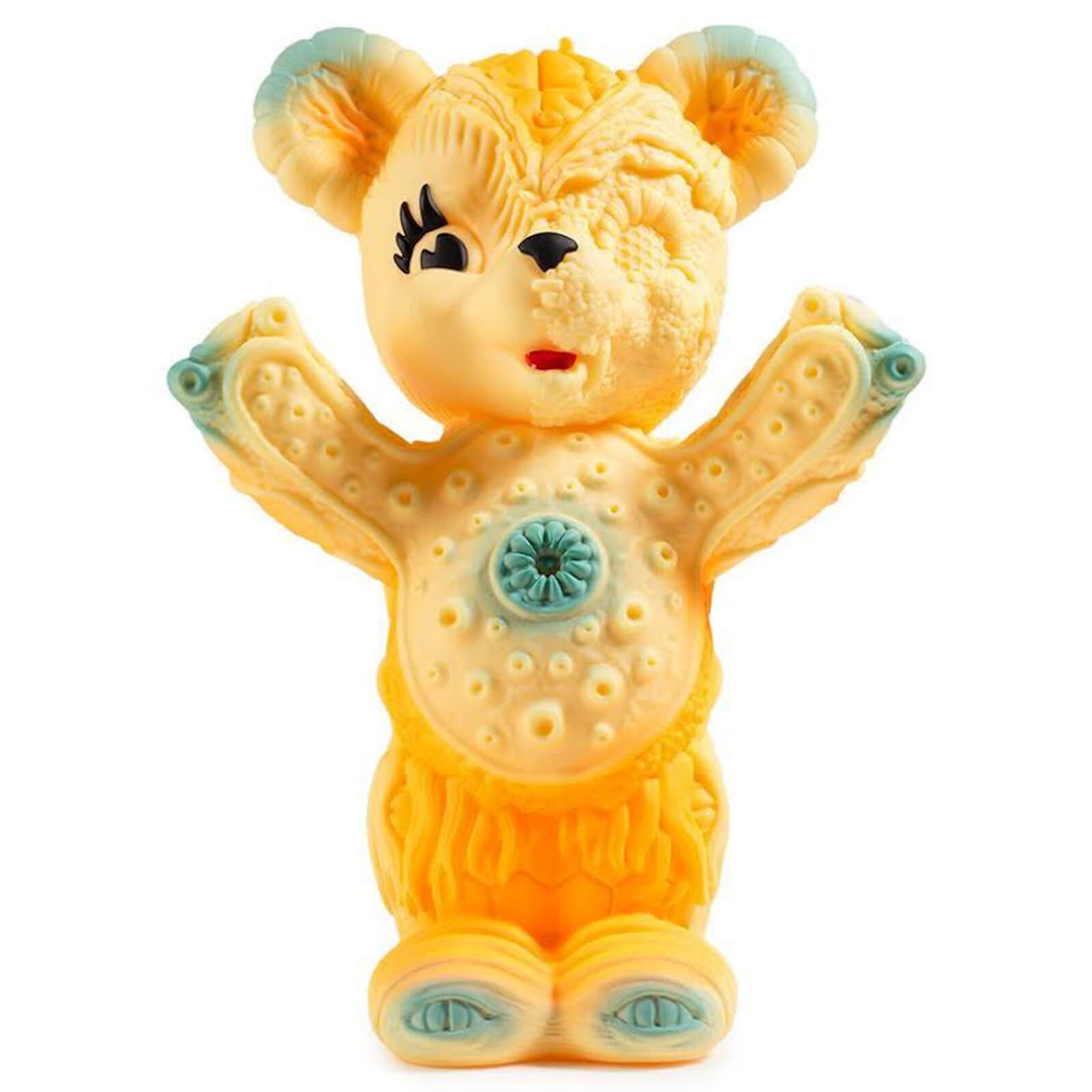 Kidrobot Free Hugs by Frank Kozik Orange Vinyl Figure