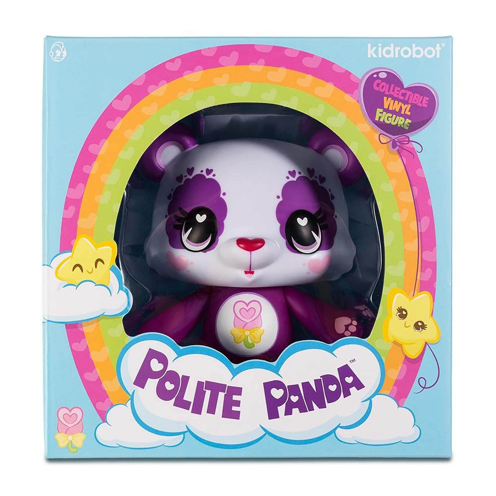 Kidrobot Care Bears Polite Panda Figura de vinilo 6,5 pulgadas
