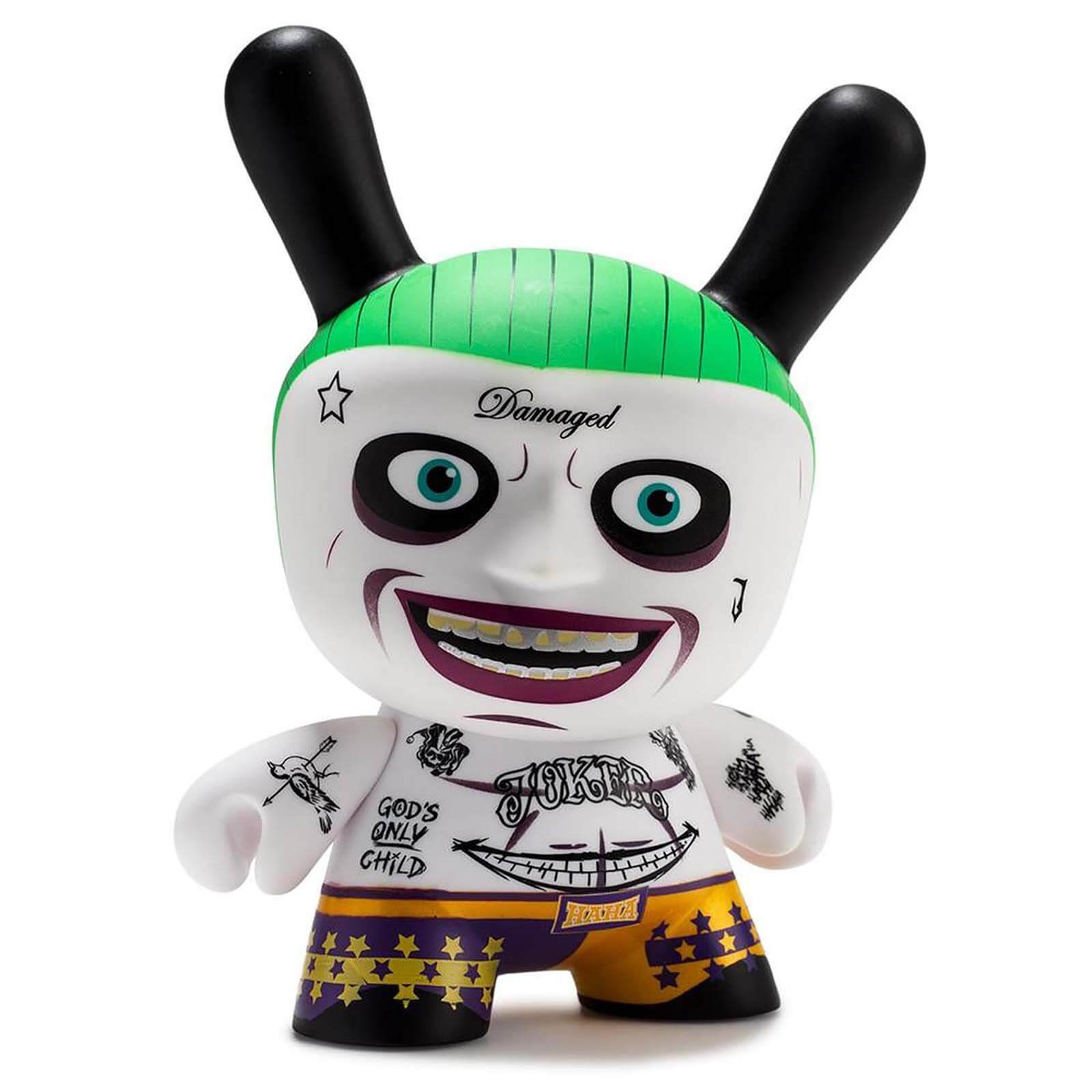 Kidrobot DC Comics Suicide Squad Joker Dunny Figura de vinilo de 5 pulgadas