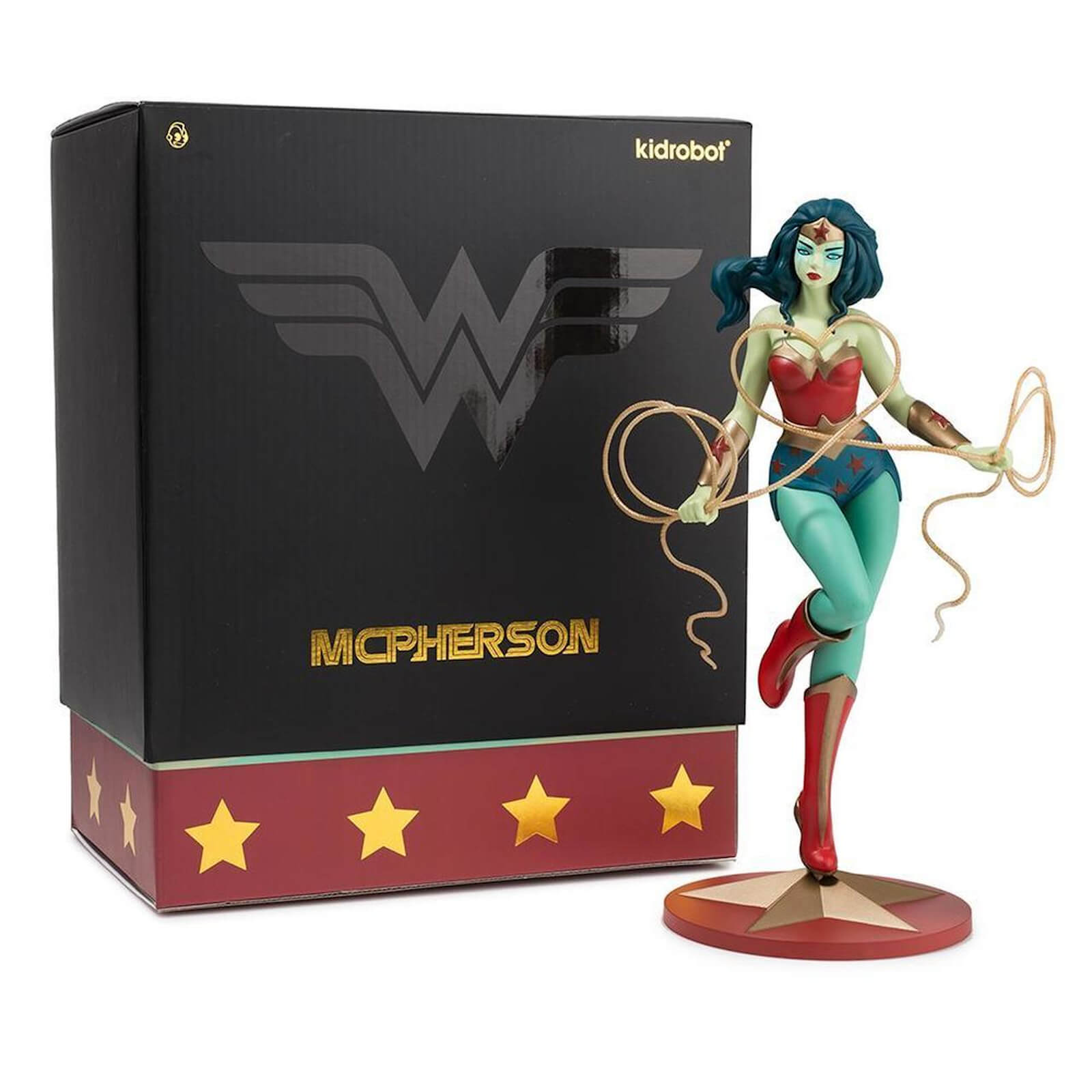 Kidrobot DC Comics Wonder Woman by Tara McPherson Medium Vinyl Figure