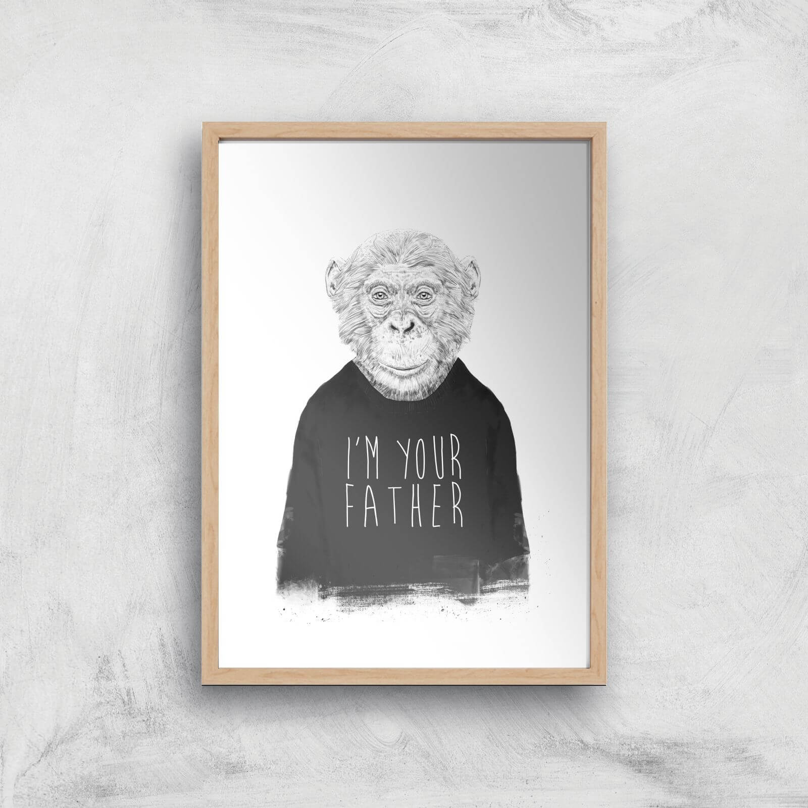 Balazs Solti I'm Your Father Art Print - A2 - Wood Frame