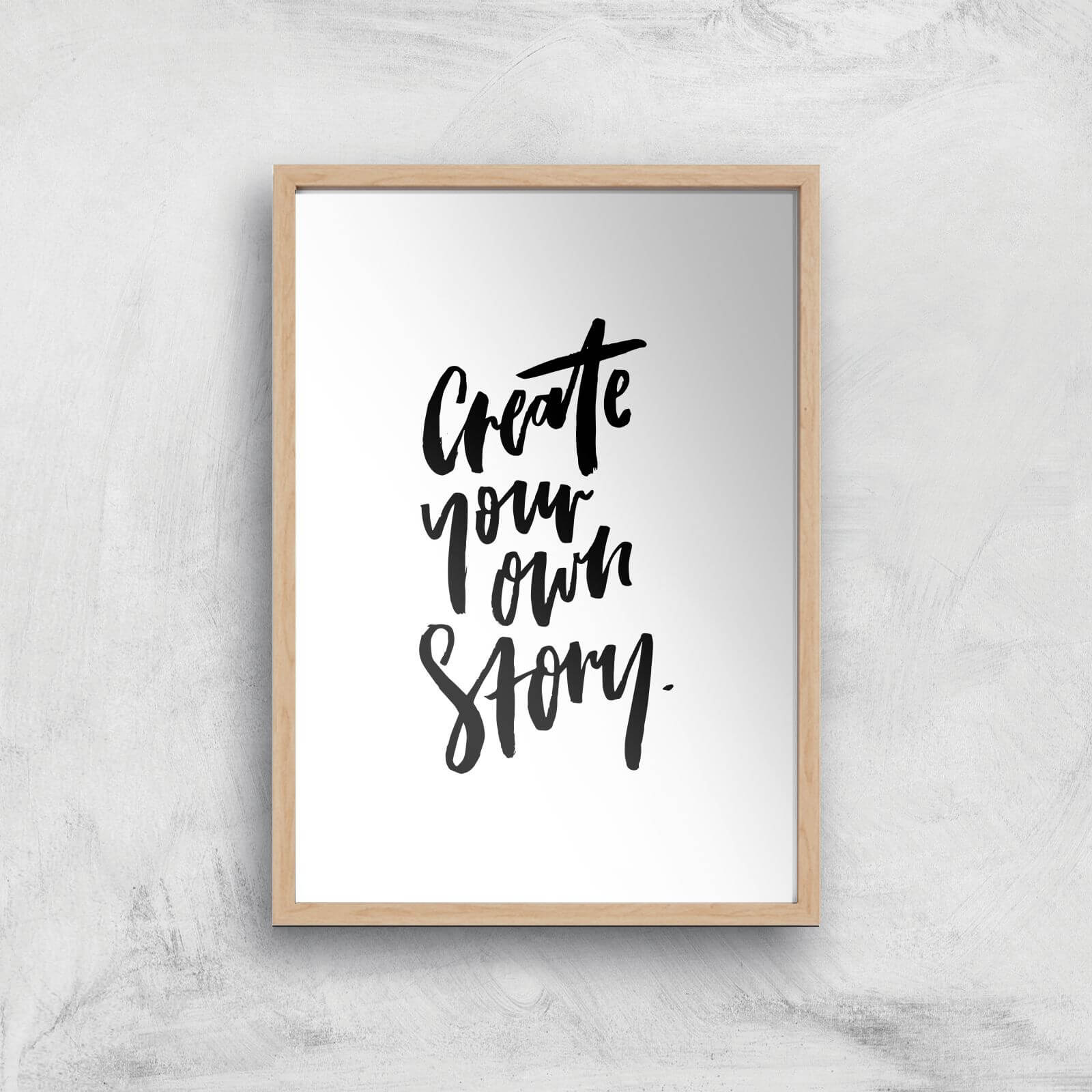 PlanetA444 Create Your Own Story Art Print - A2 - Wood Frame