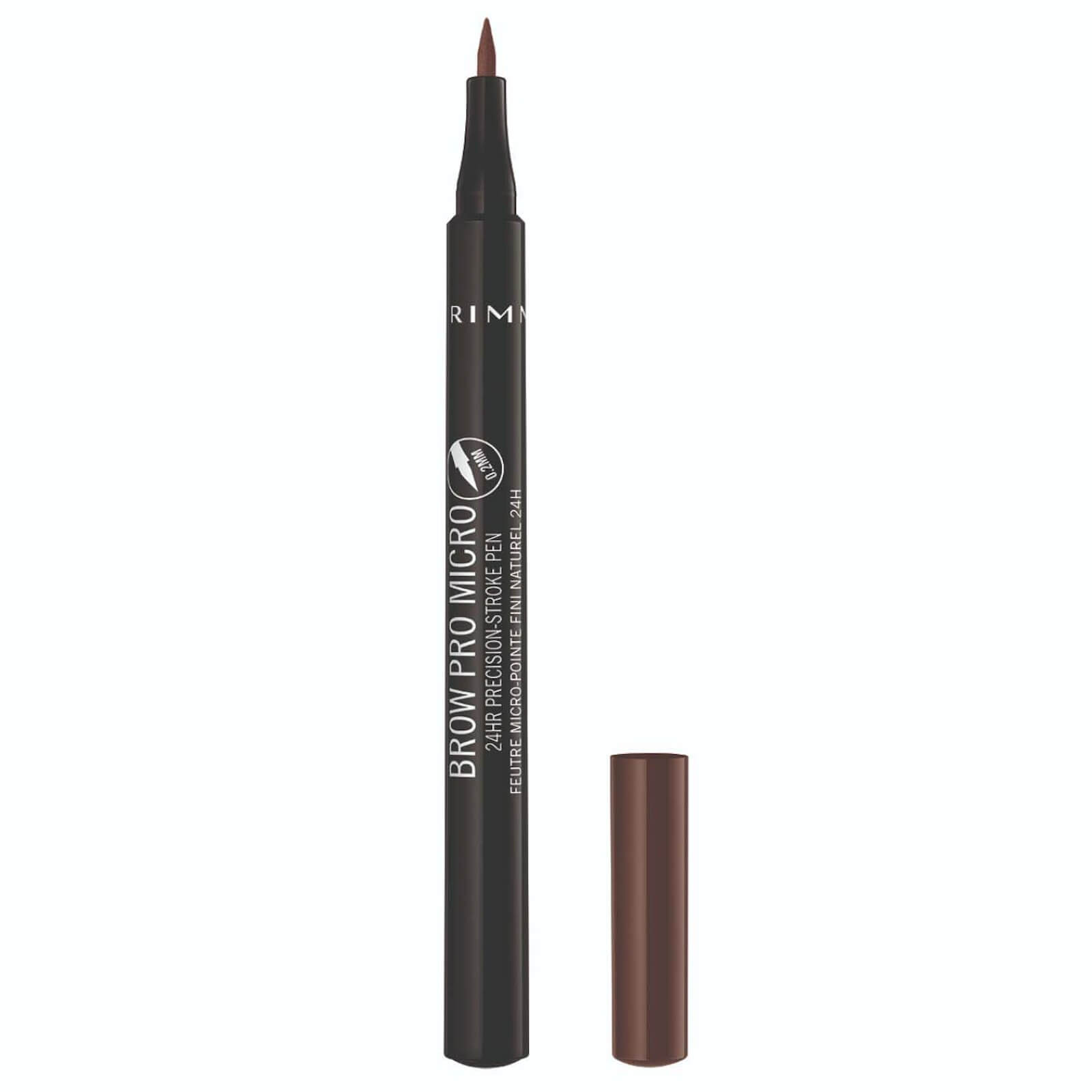Image of Rimmel Brow Pro Micro 24HR Precision-Stroke Pen 1ml (Various Shades) - 003 Soft Brown