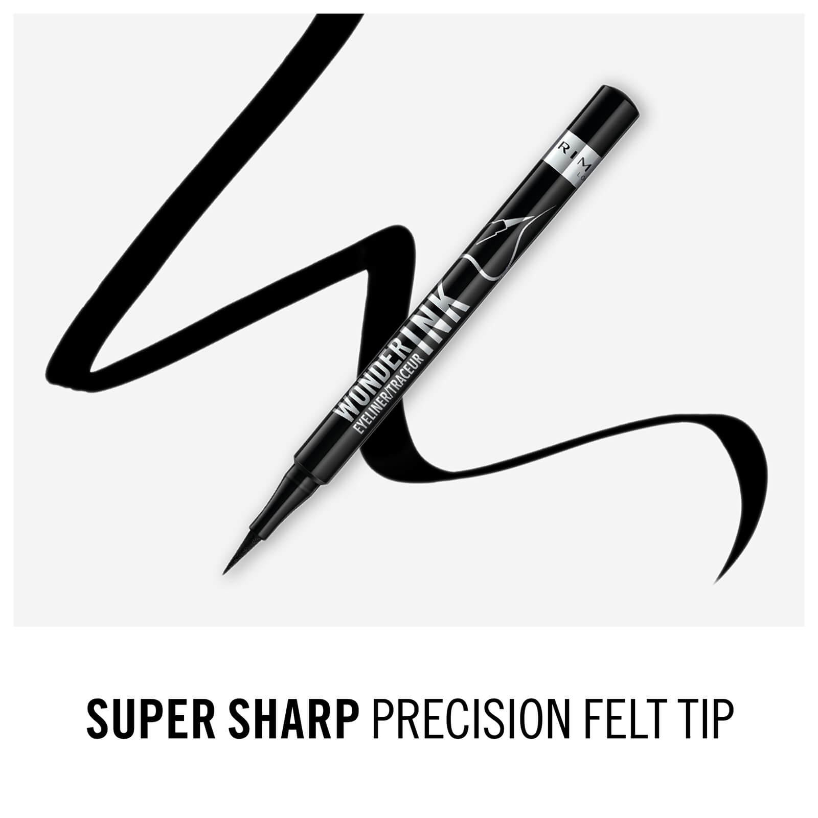 Thumbnail - Rimmel Wonder'Ink Flüssiger Eyeliner - Schwarz 1,2 ml