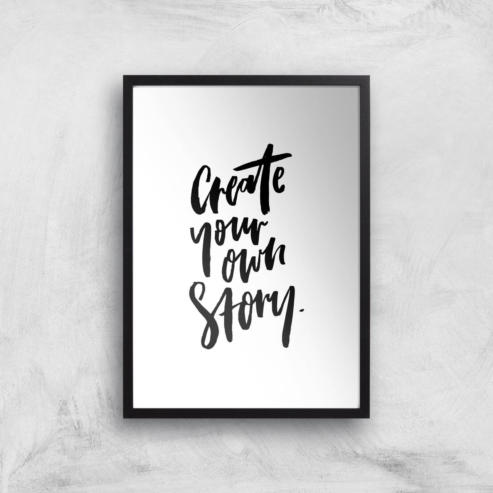 PlanetA444 Create Your Own Story Art Print - A3 - Black Frame