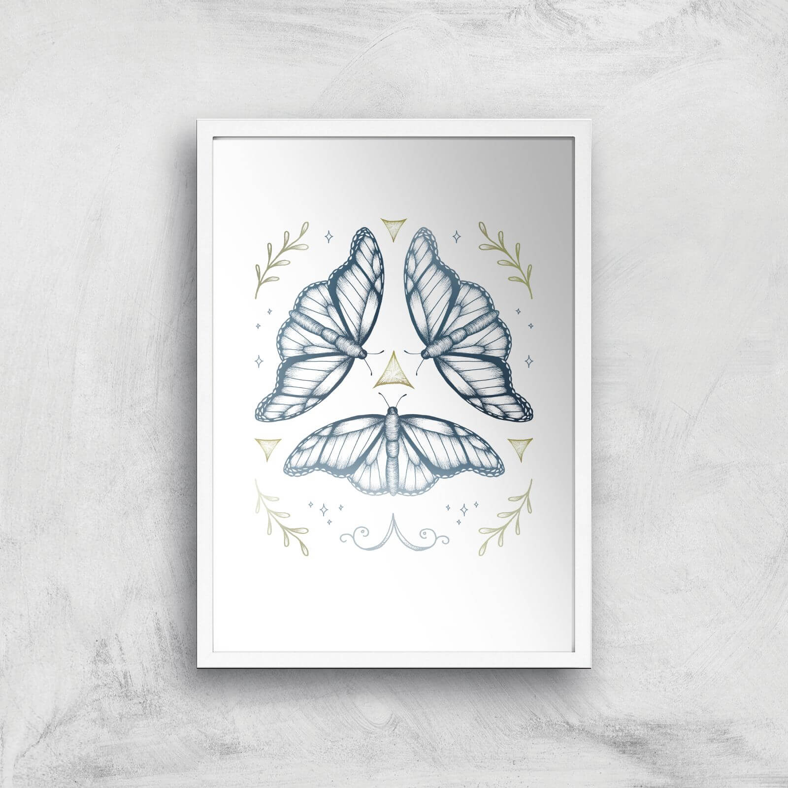 Fairy Dance Art Print - A3 - White Frame