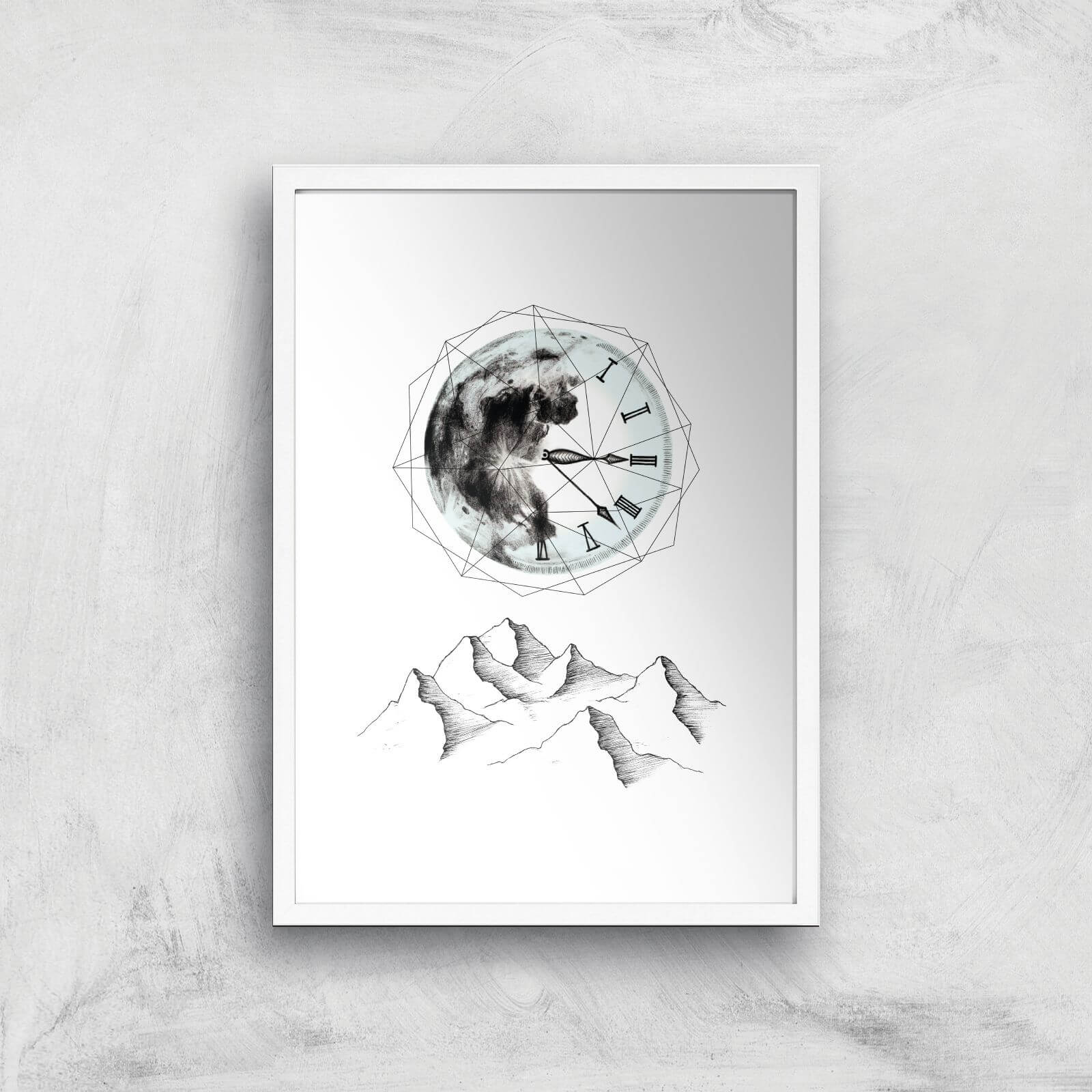 Take Your Time Art Print - A3 - White Frame
