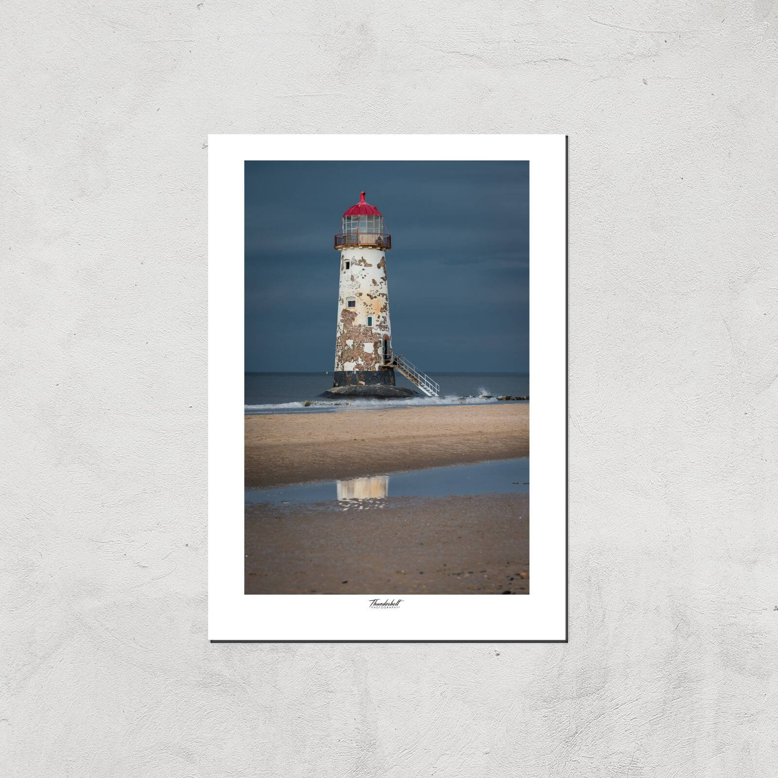 Talacre Lighthouse Giclée Art Print - A4 - Print Only