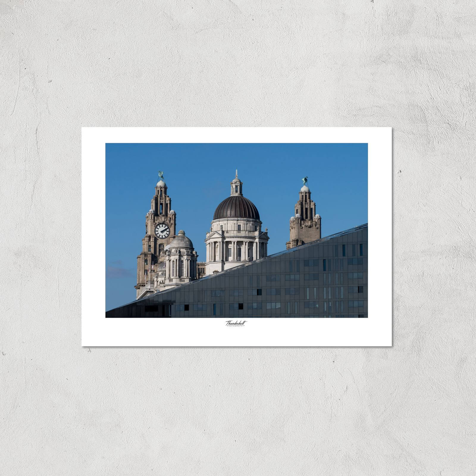 Liverpool Skyline Giclée Art Print - A4 - Print Only