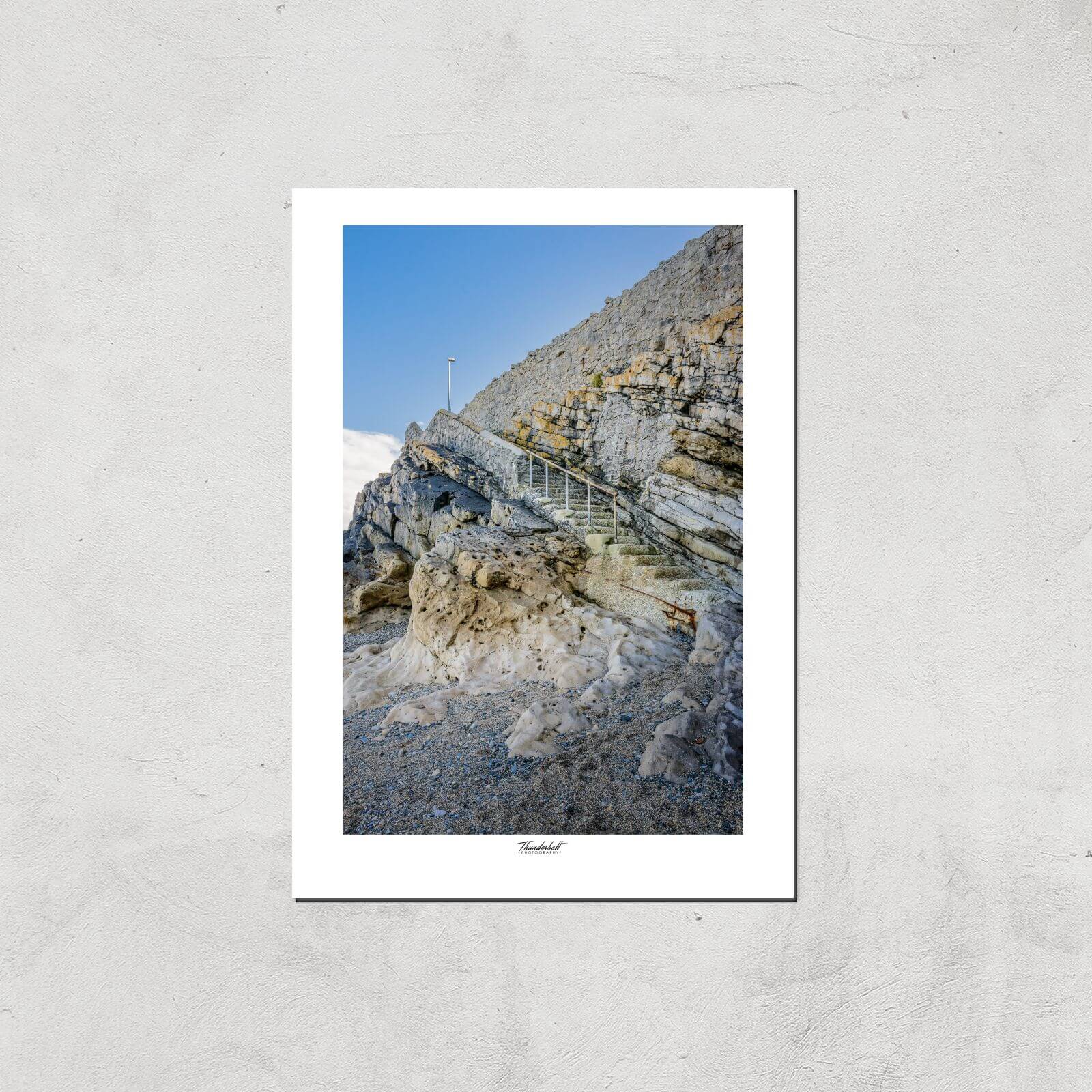 Llandudno Staircase Giclée Art Print - A4 - Print Only